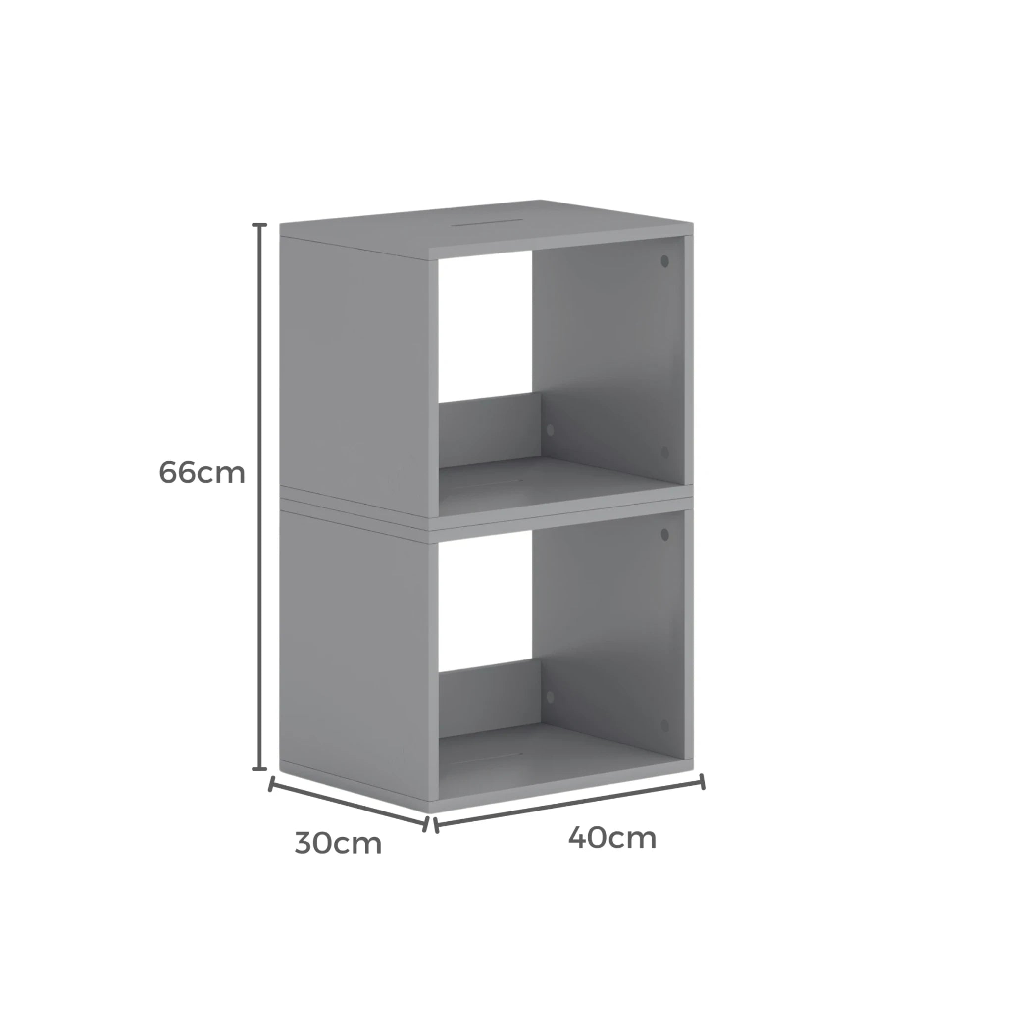 Boori Neat Kids Modular Box 2pk, Barley White