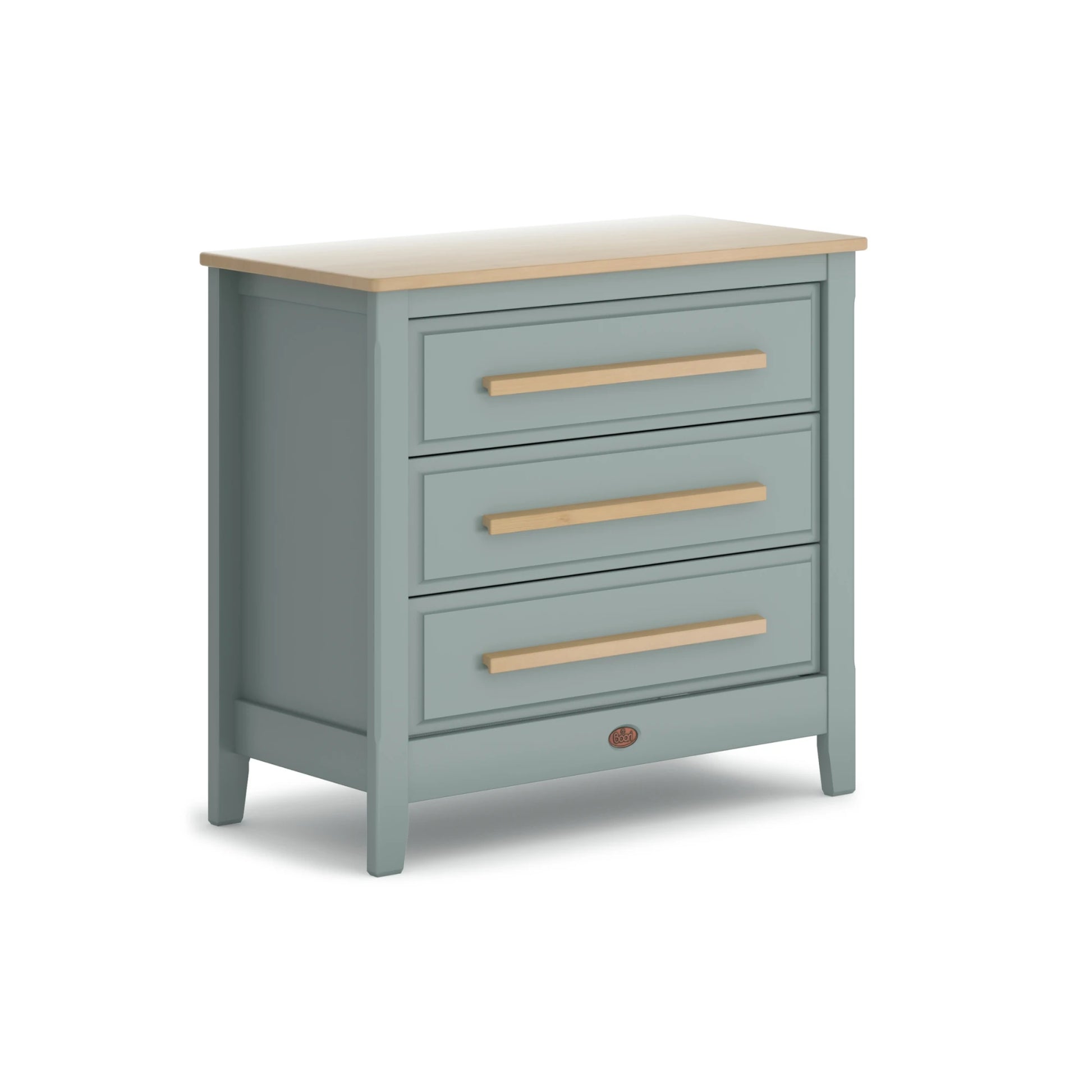 Boori Linear Kids 3 Drawer Chest Smart Assembly, Blueberry