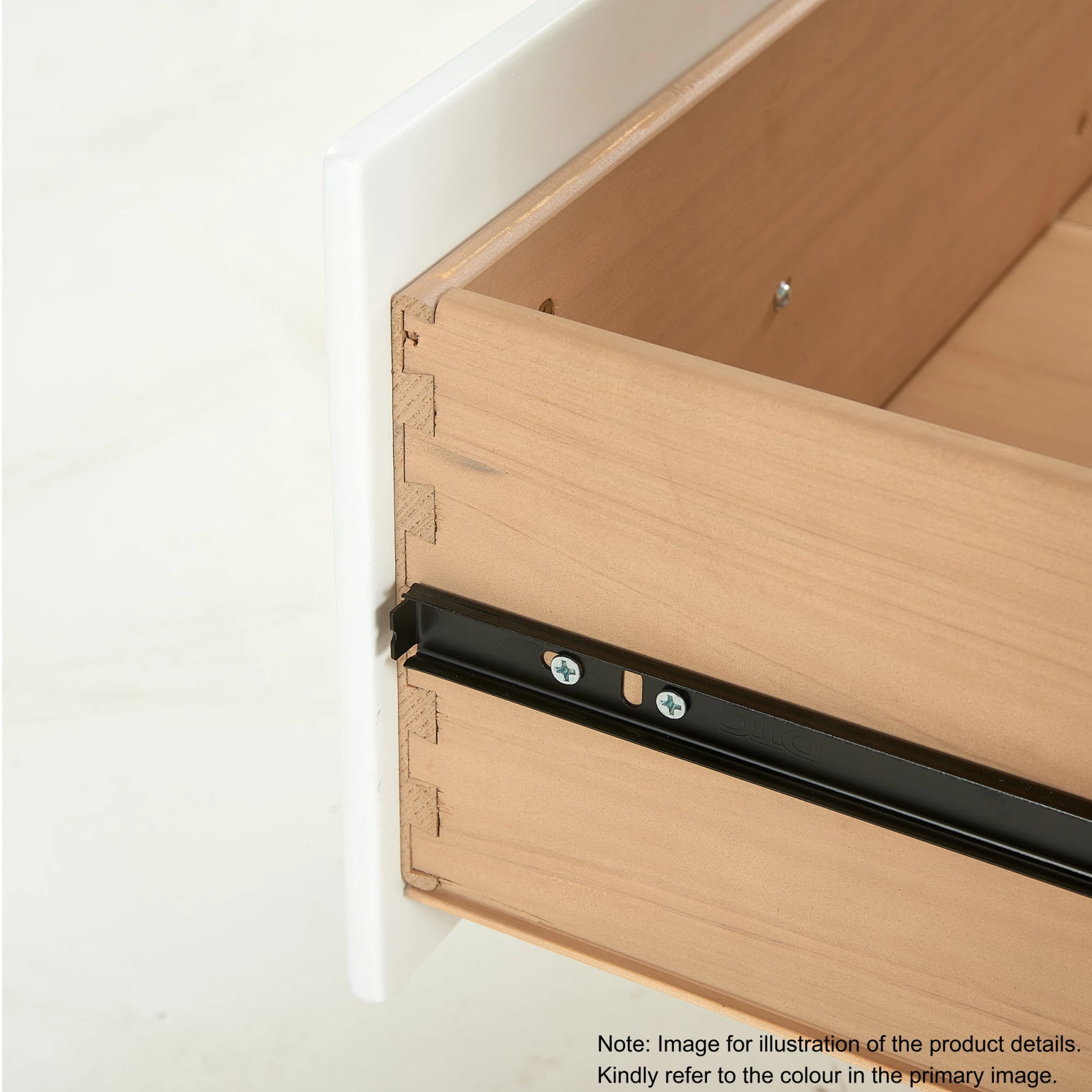 Boori Linear Kids 3 Drawer Chest Smart Assembly, Blueberry