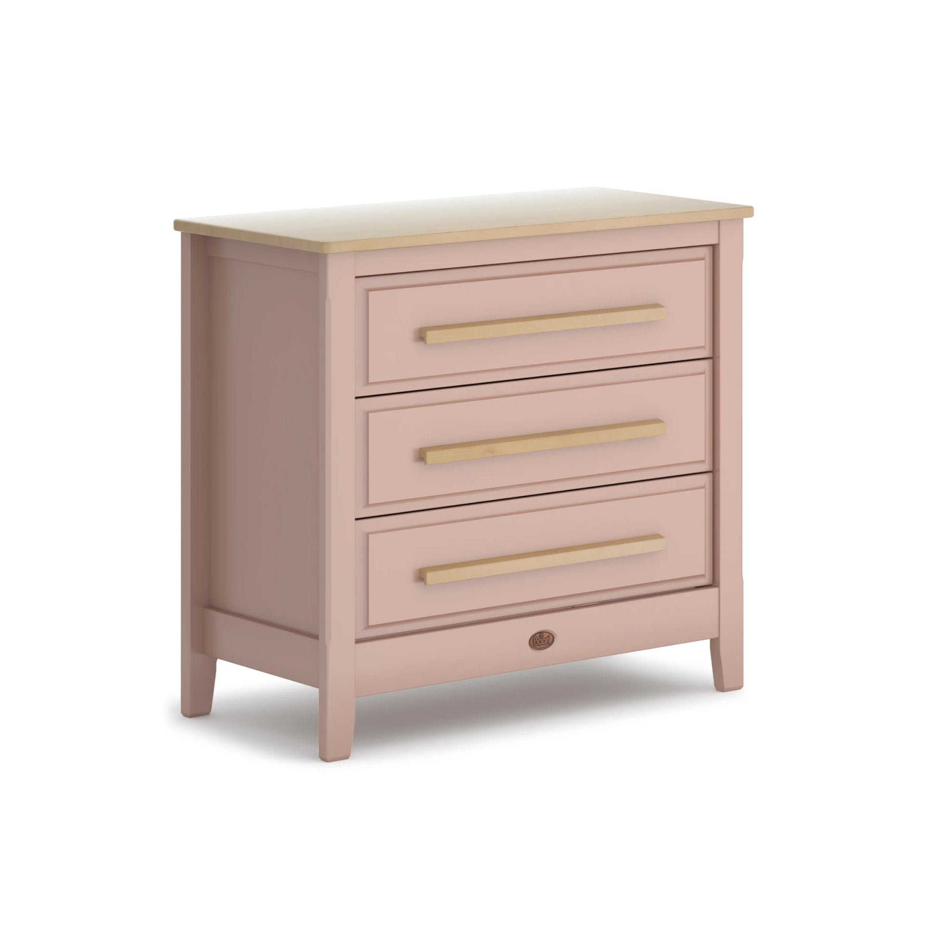 Boori Linear Kids 3 Drawer Chest Smart Assembly, Cherry