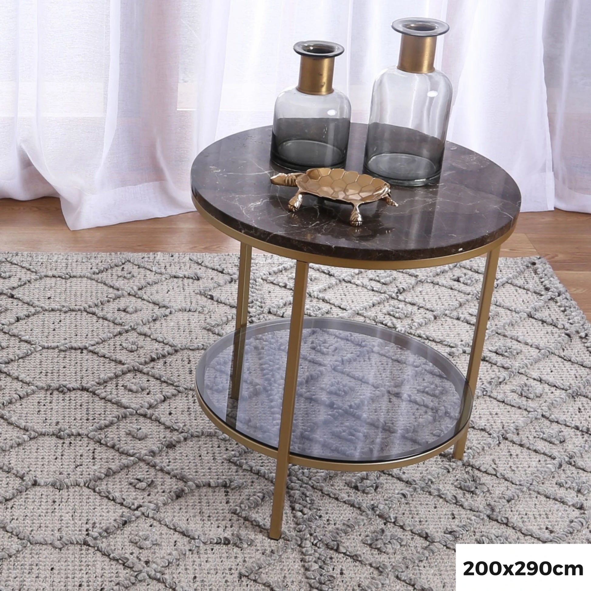 Wild Yarn Dream Tribal Classic Wool And Cotton Rug, Storm