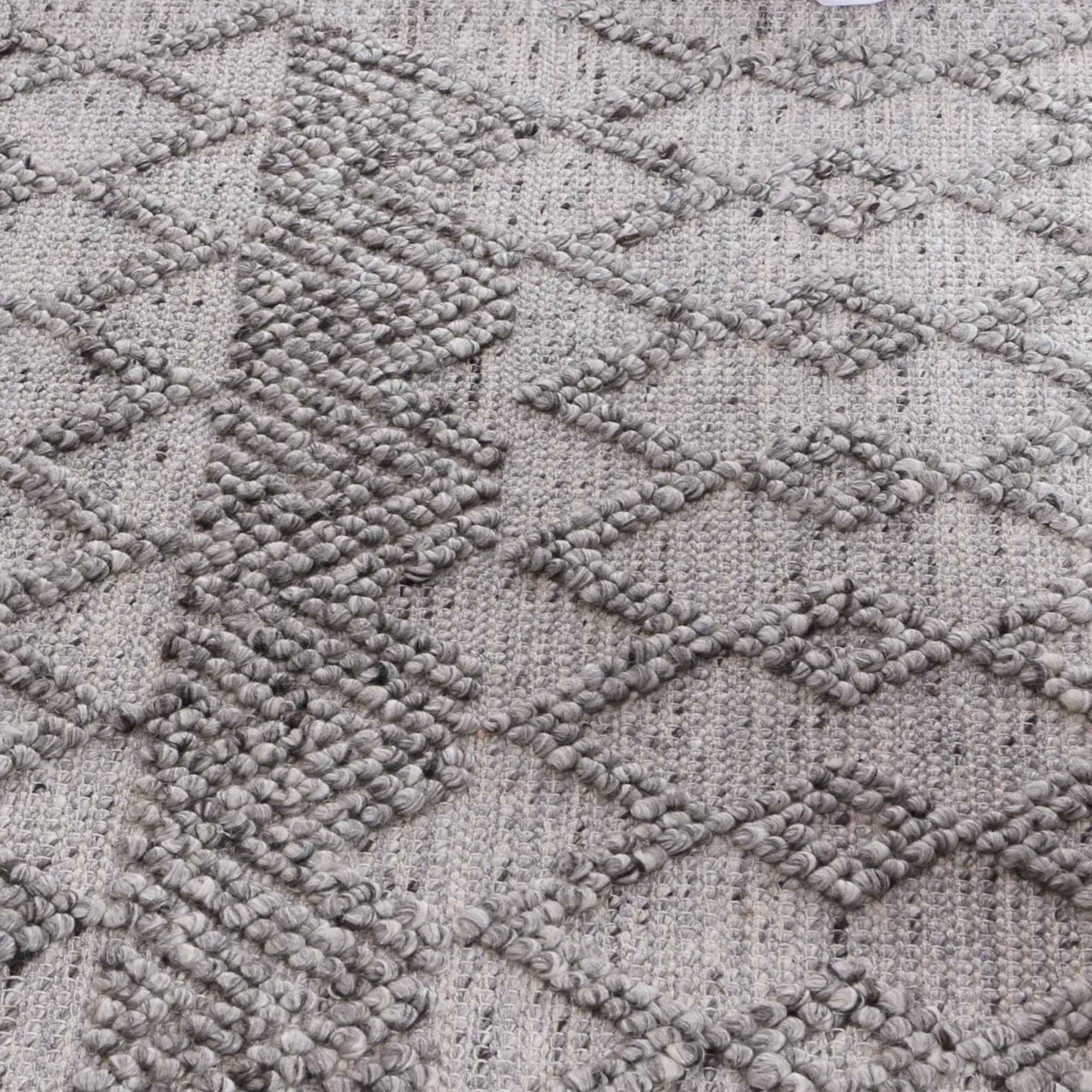 Wild Yarn Dream Tribal Classic Wool And Cotton Rug, Storm