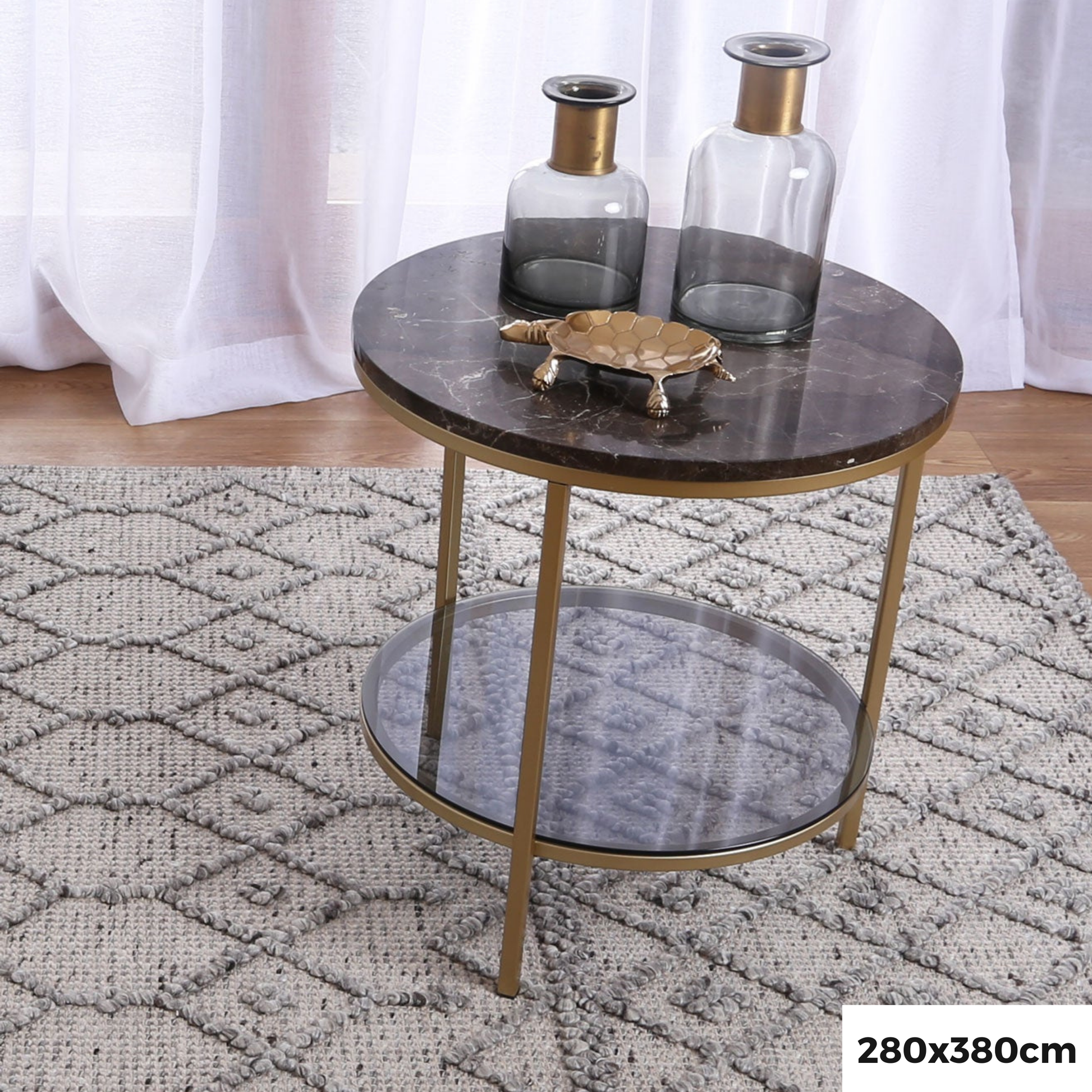 Wild Yarn Dream Tribal Classic Wool And Cotton Rug, Storm