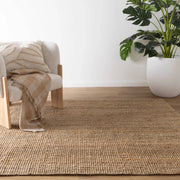 DreamWeaver Savannah Scandinavian Jute Rug, Natural