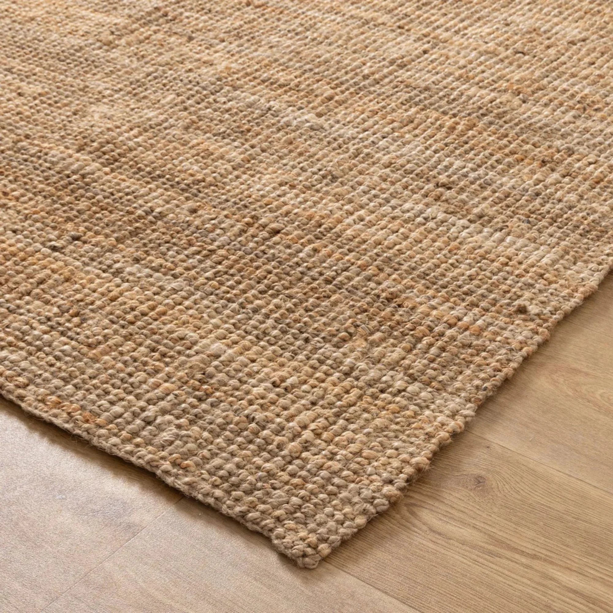 DreamWeaver Savannah Scandinavian Jute Rug, Natural