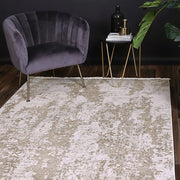 DreamWeaver Aura Modern Rug, Beige, 160x230cm