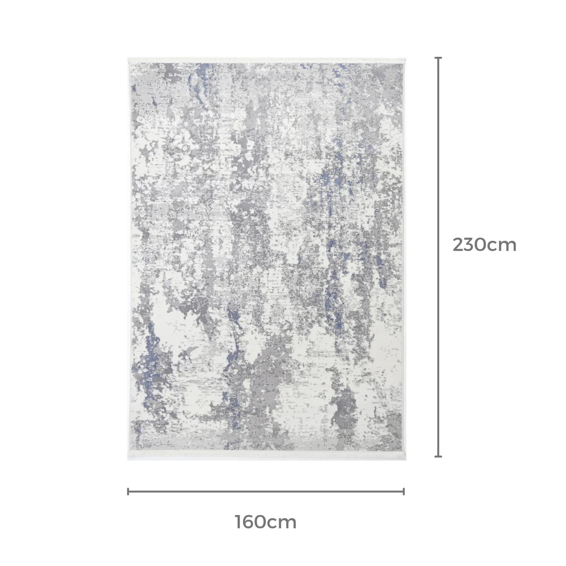 Dreamweaver Aura Modern Rug, Grey