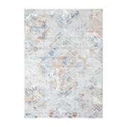 Dreamweaver Oasis Vintage Machine Washable Rug, Vintage Blue