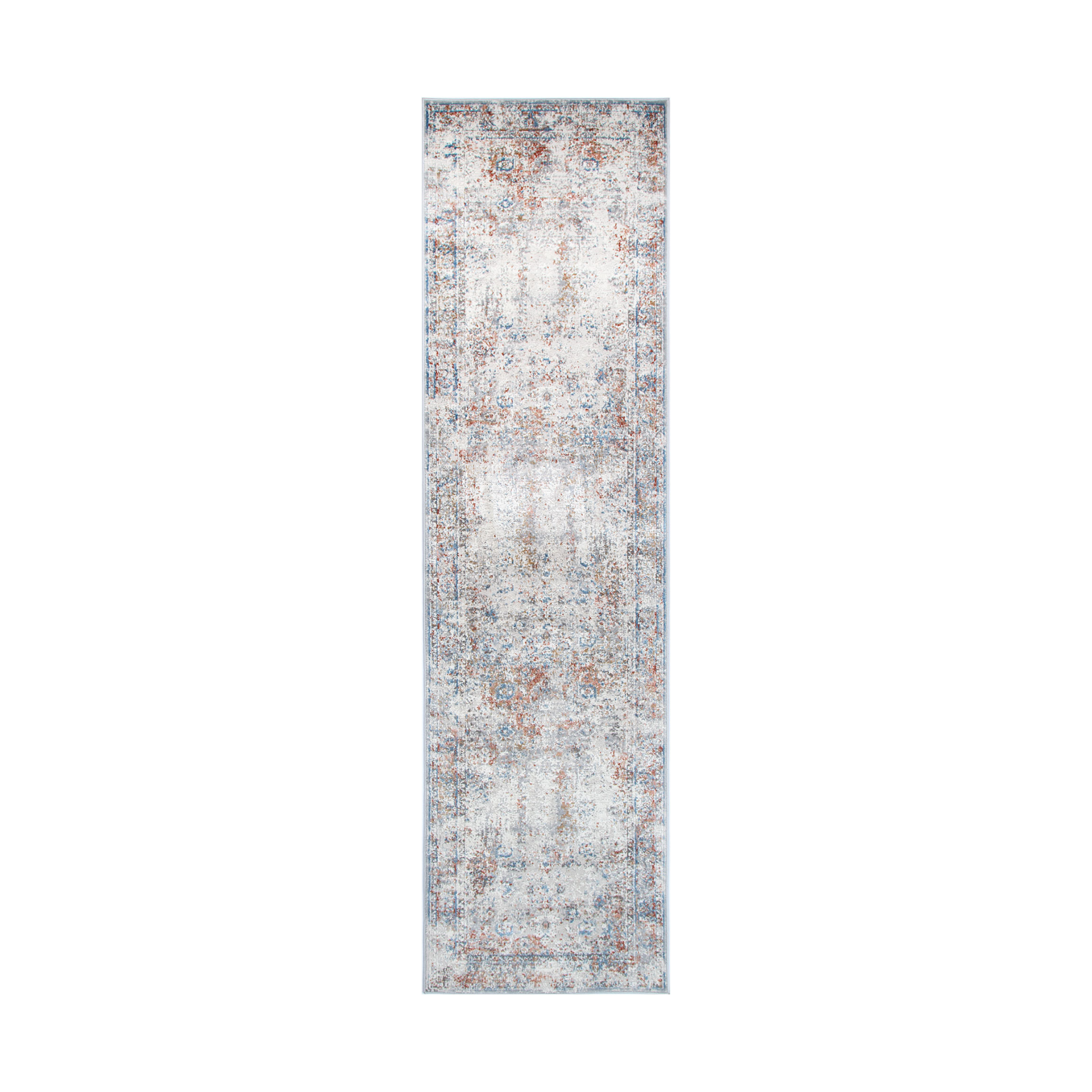 DreamWeaver Zenith Boho Contemporary Rug, Persian Grey