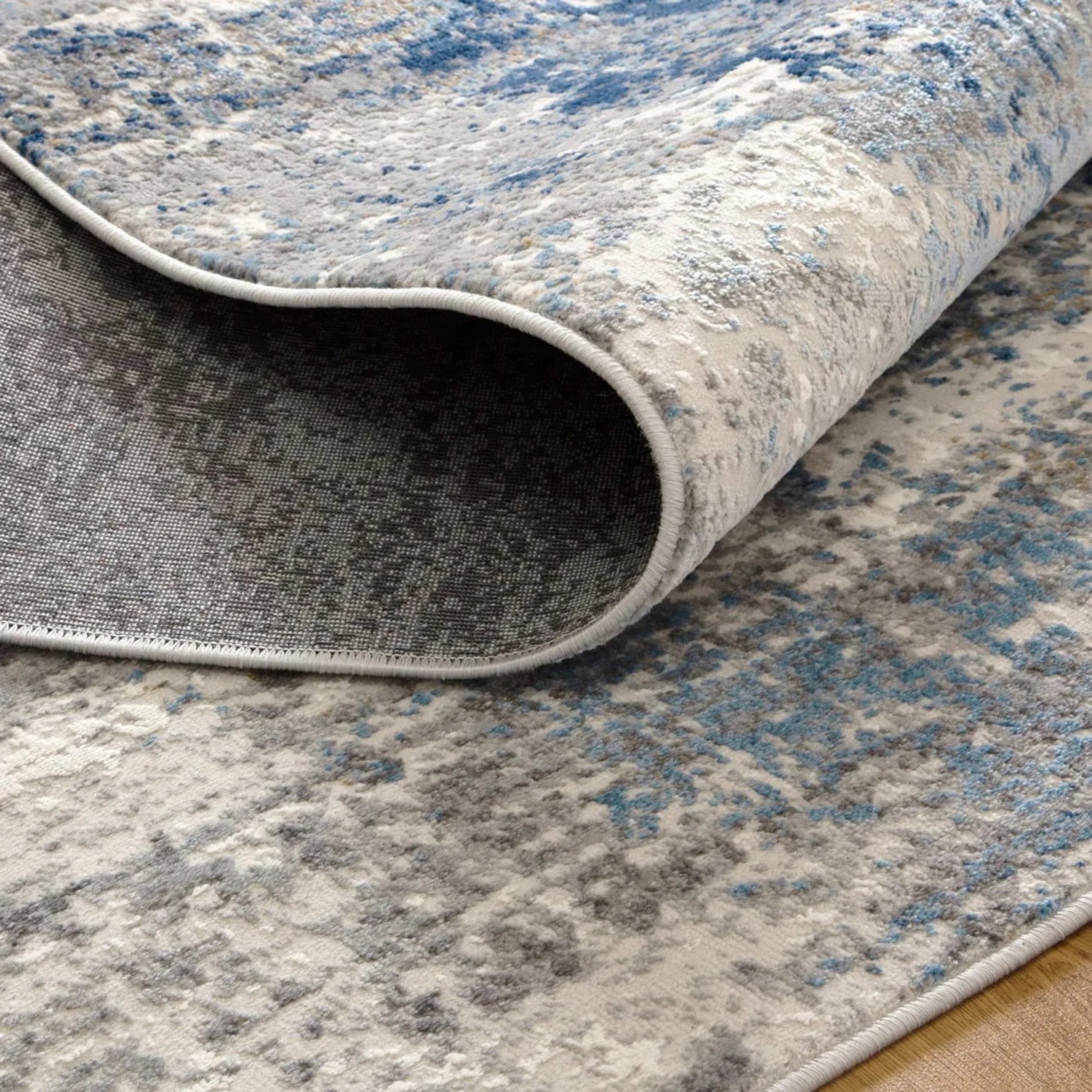 Dreamweaver Zenith Modern Rug, Navy Blue