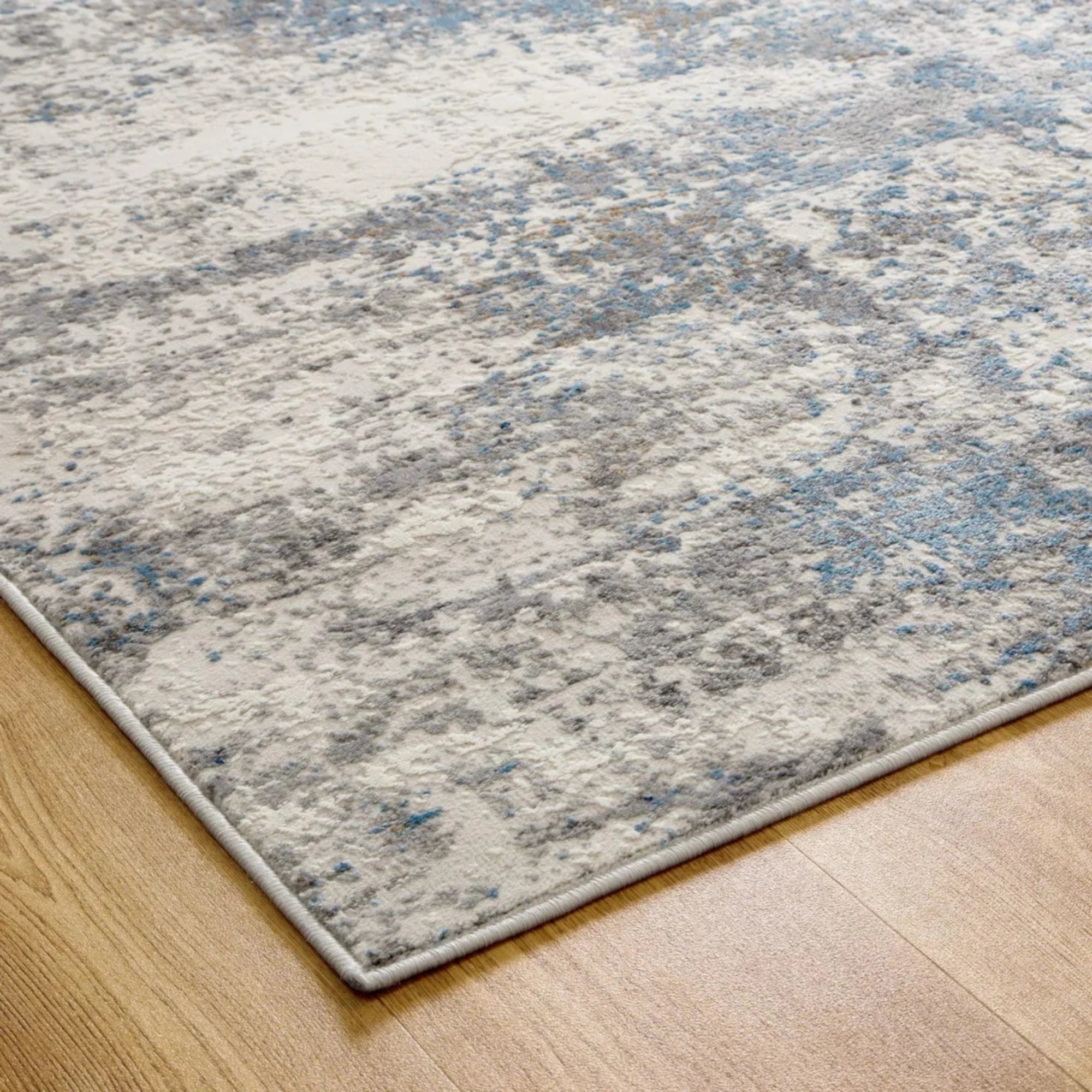 DreamWeaver Zenith Modern Rug, Navy Blue