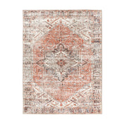 Dreamweaver Homestead Machine Washable Rug, Jezebel Red