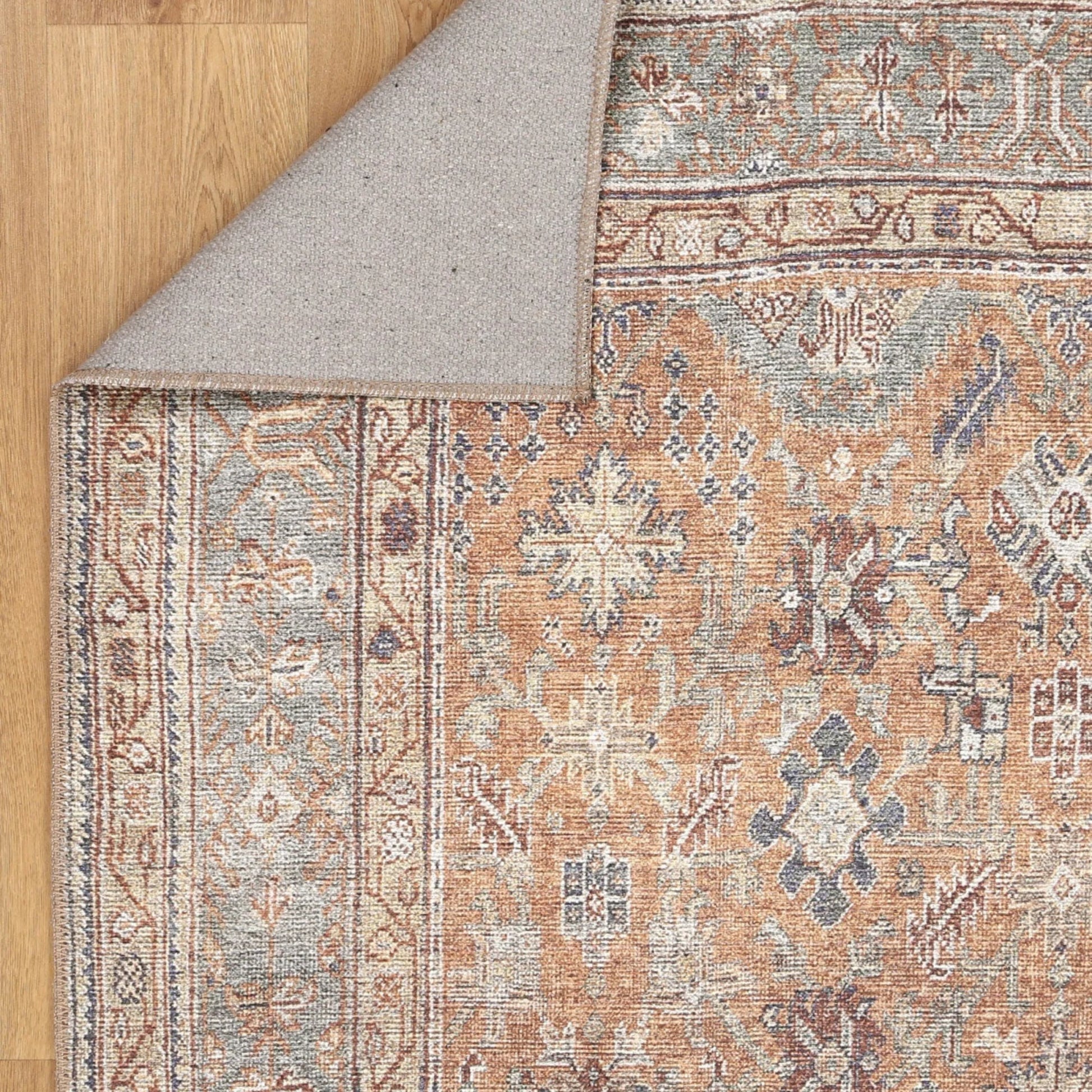 DreamWeaver Mystic Machine Washable Rug, Sand