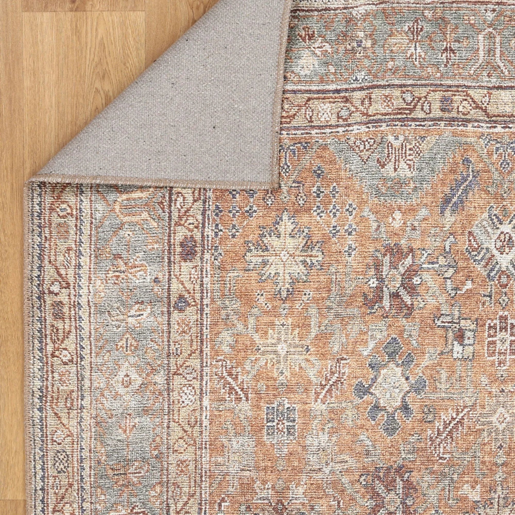 DreamWeaver Mystic Machine Washable Rug, Sand