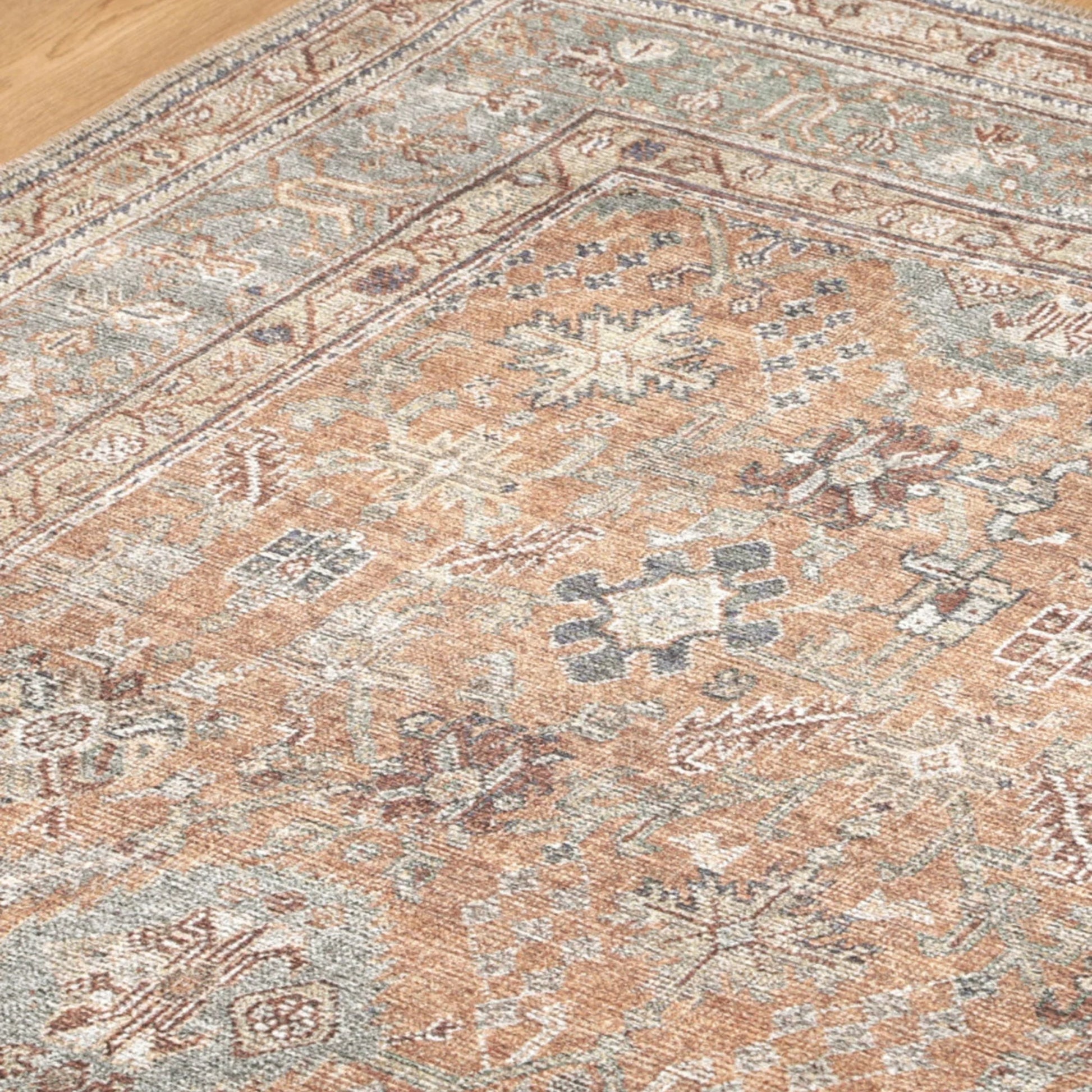 DreamWeaver Mystic Machine Washable Rug, Sand