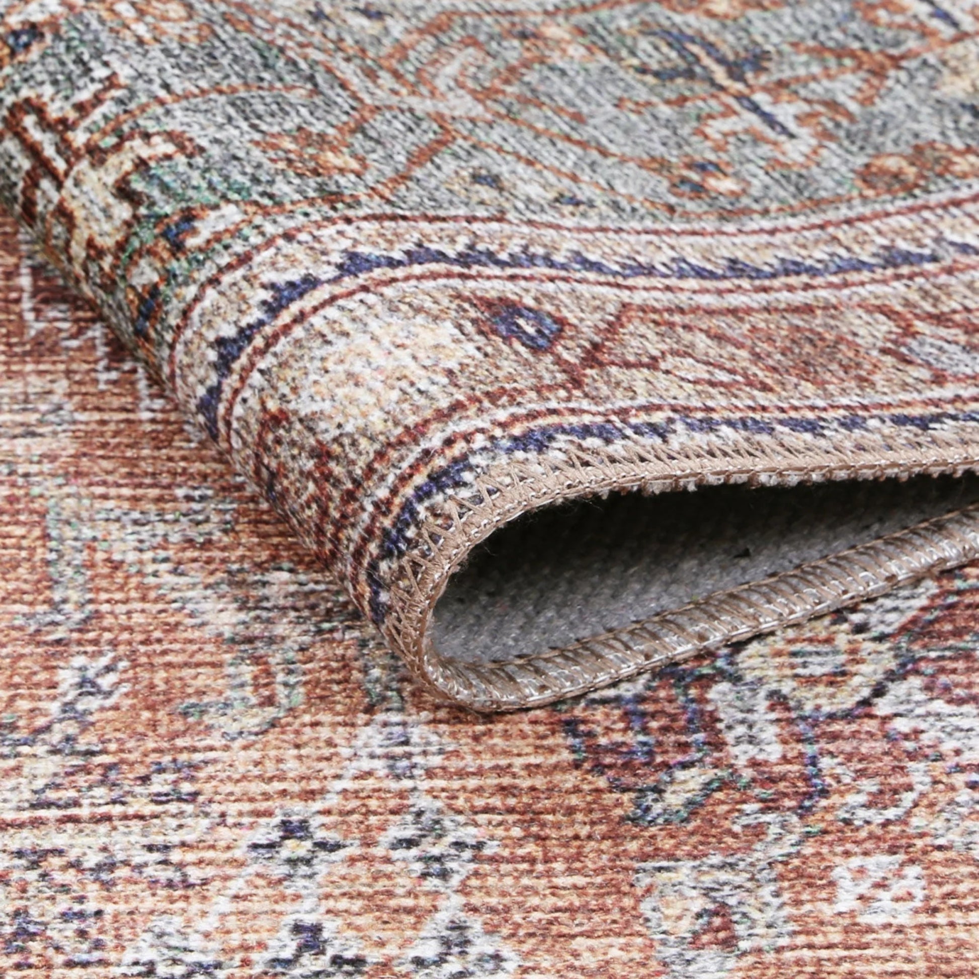 DreamWeaver Mystic Machine Washable Rug, Sand