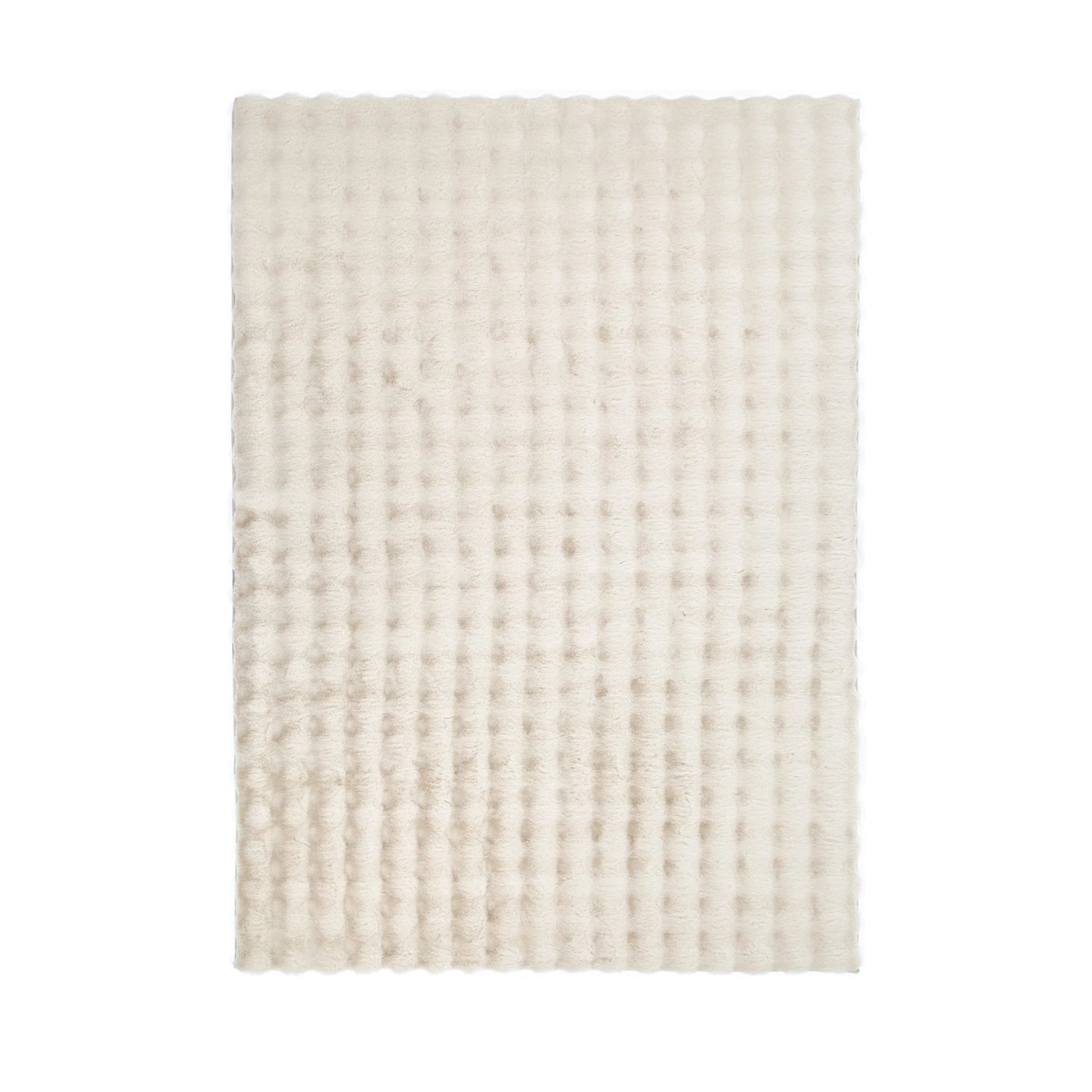 DreamWeaver Essence Rectangle Machine Washable Rug, Beige