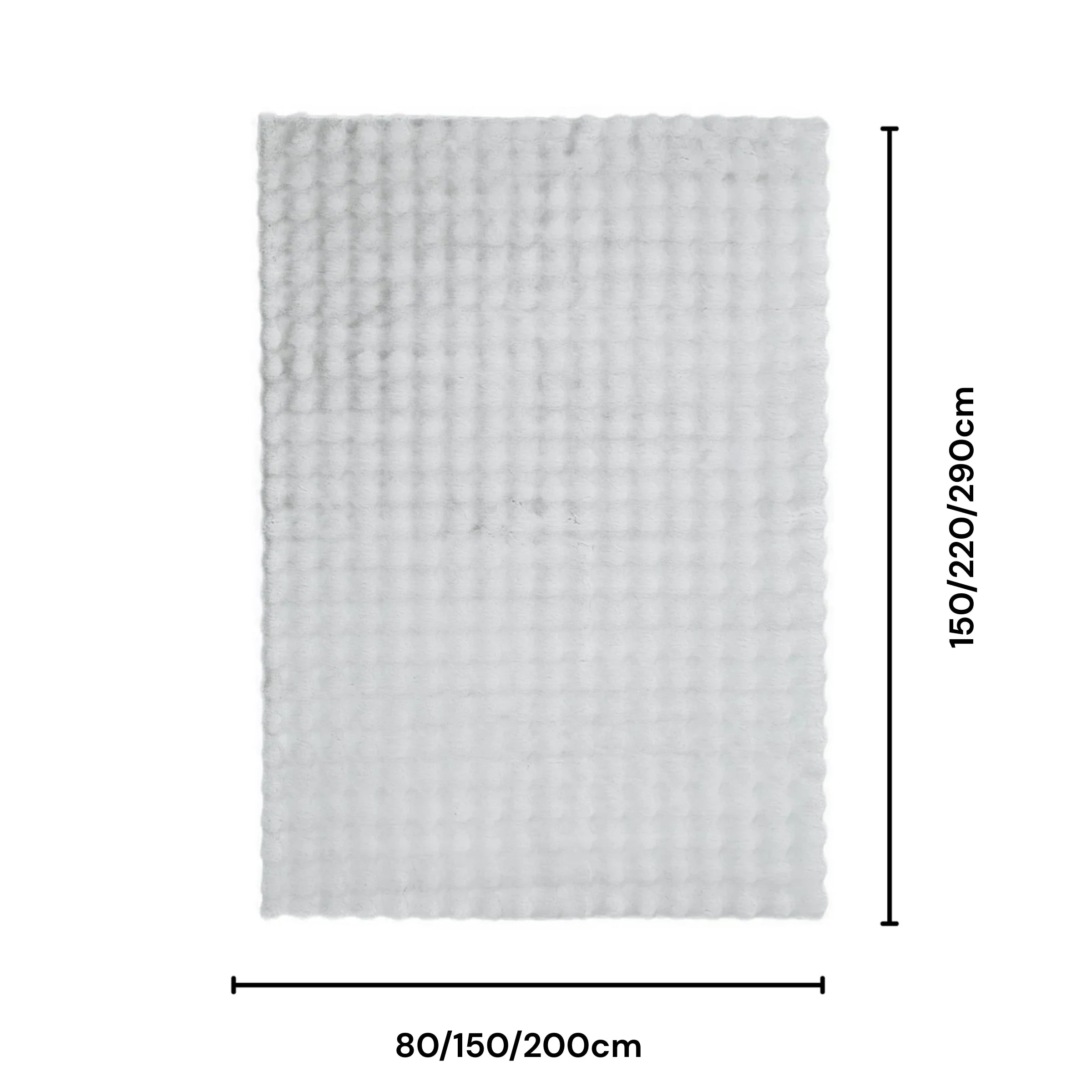 DreamWeaver Essence Rectangle Machine Washable Rug, Silver