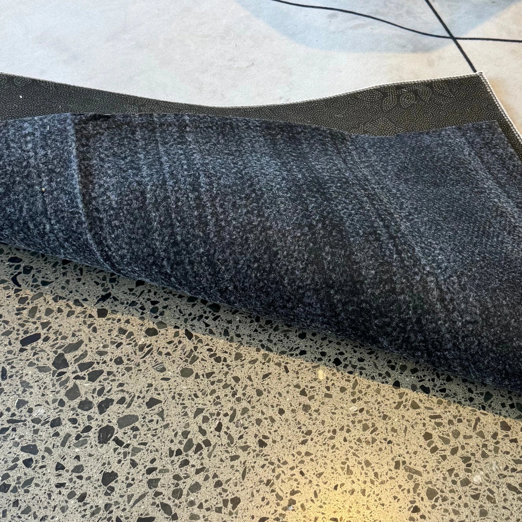 Dreamweaver Rugstop Non-Slip Underlay - Soft And Hard Flooring, Black