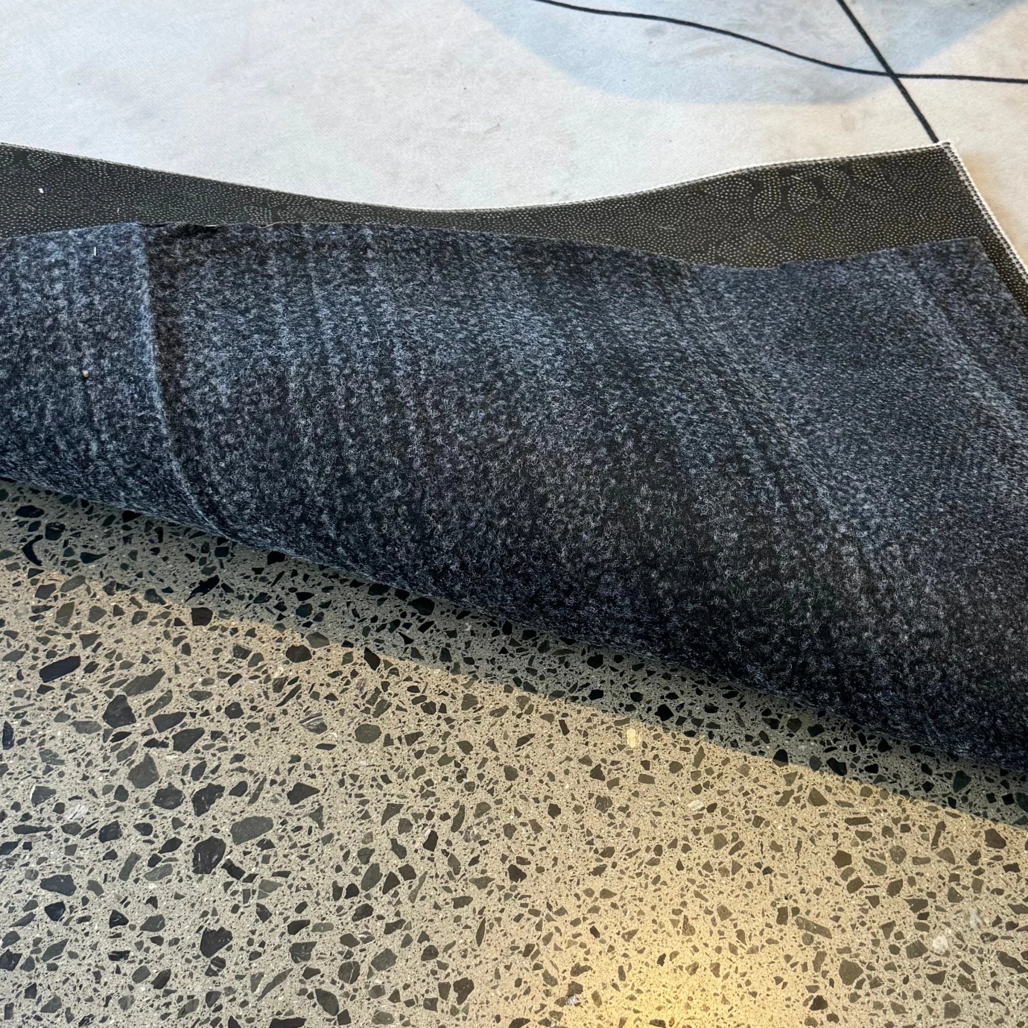 DreamWeaver Rugstop Non-Slip Underlay - Soft And Hard Flooring, Black