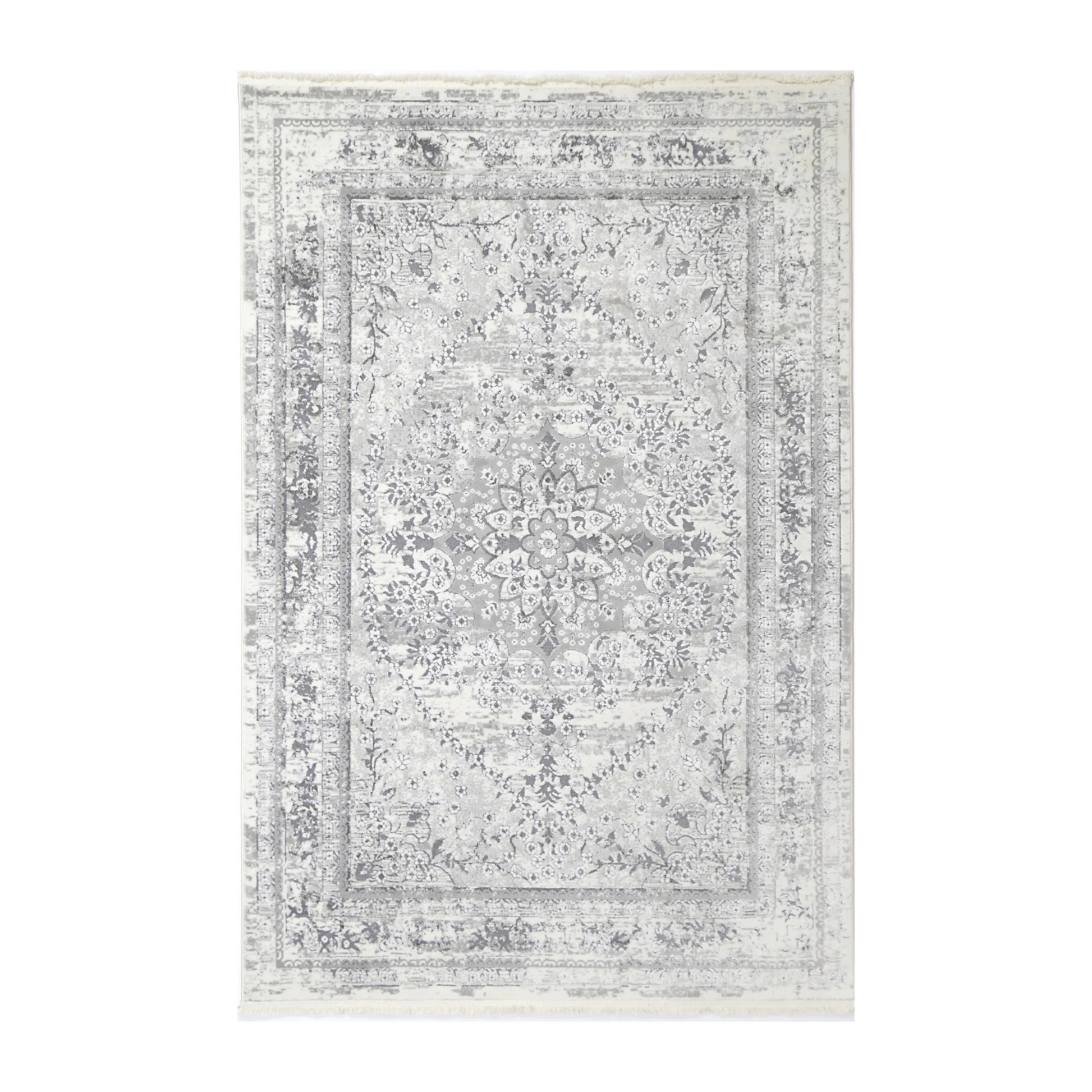 Dreamweaver Odyssey Vintage Plain Rug, Grey