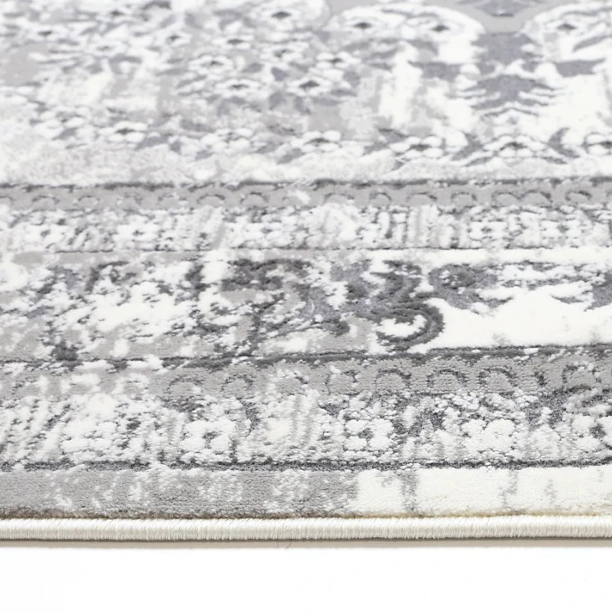 Dreamweaver Odyssey Vintage Plain Rug, Grey
