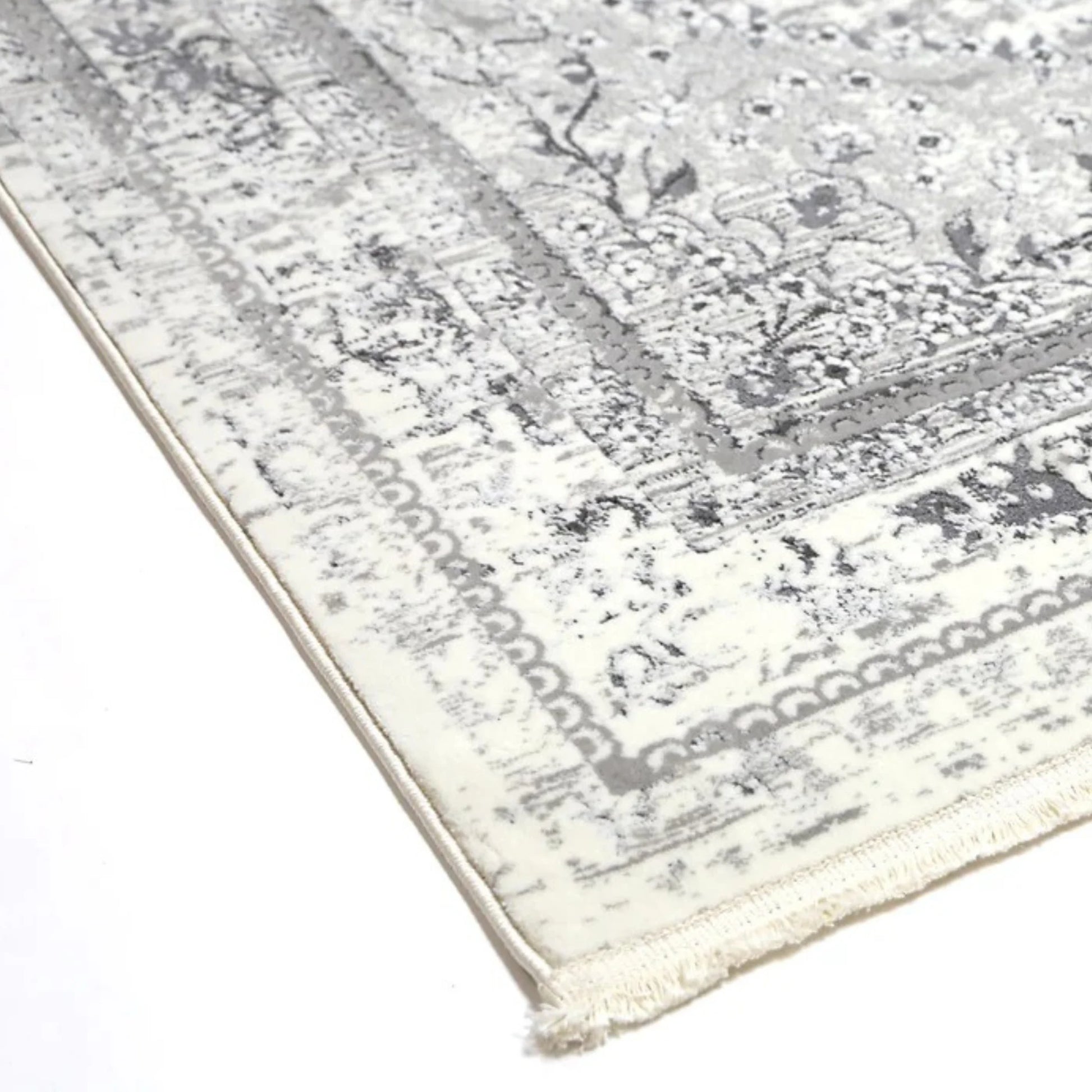 Dreamweaver Odyssey Vintage Plain Rug, Grey