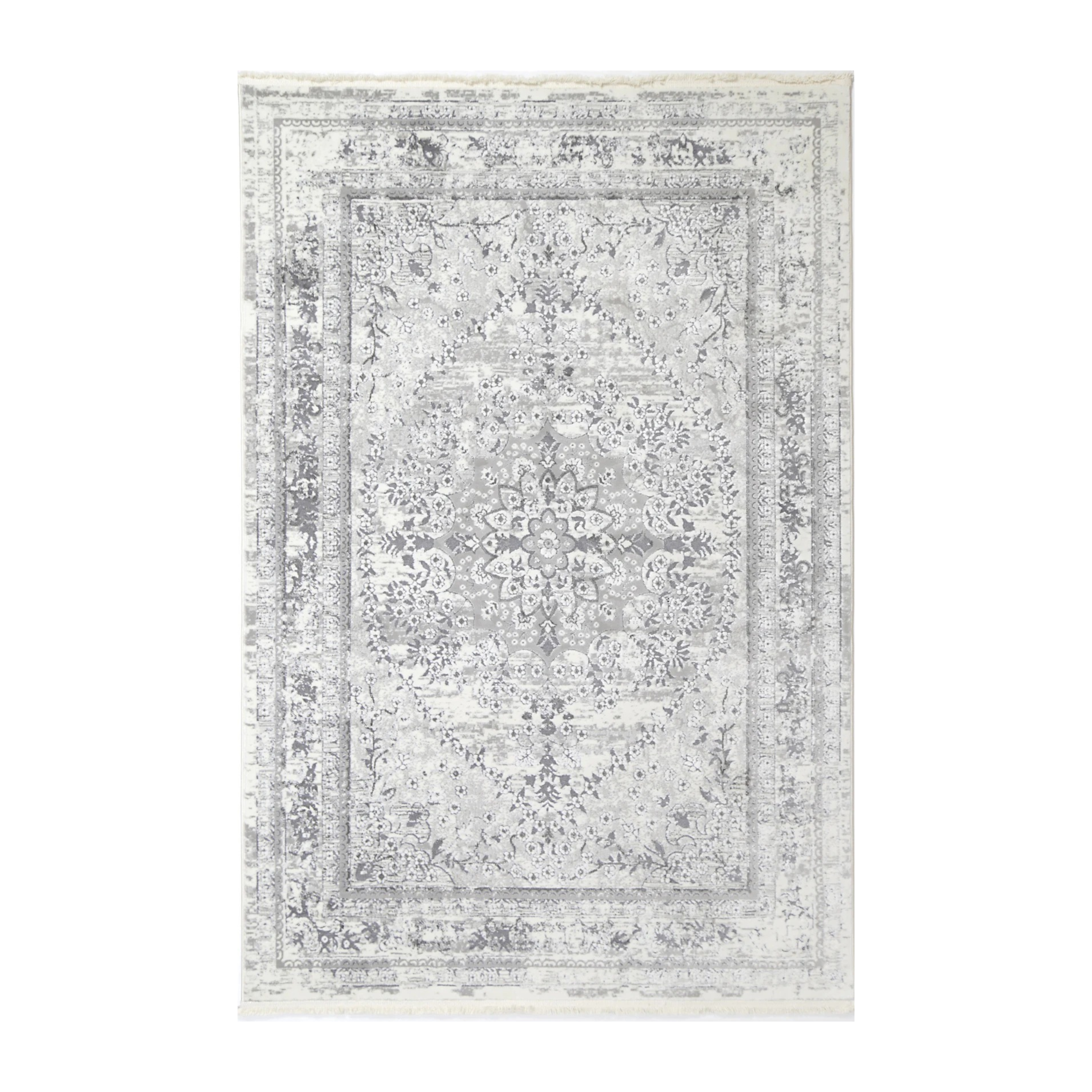 Dreamweaver Odyssey Vintage Plain Rug, Grey