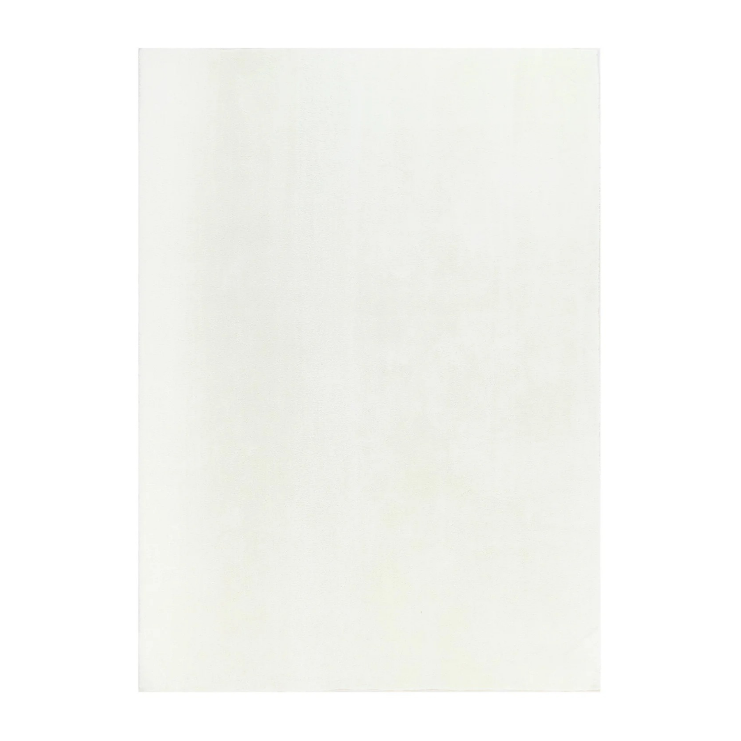 Dreamweaver Oasis Plain Machine Washable Rug, Cream