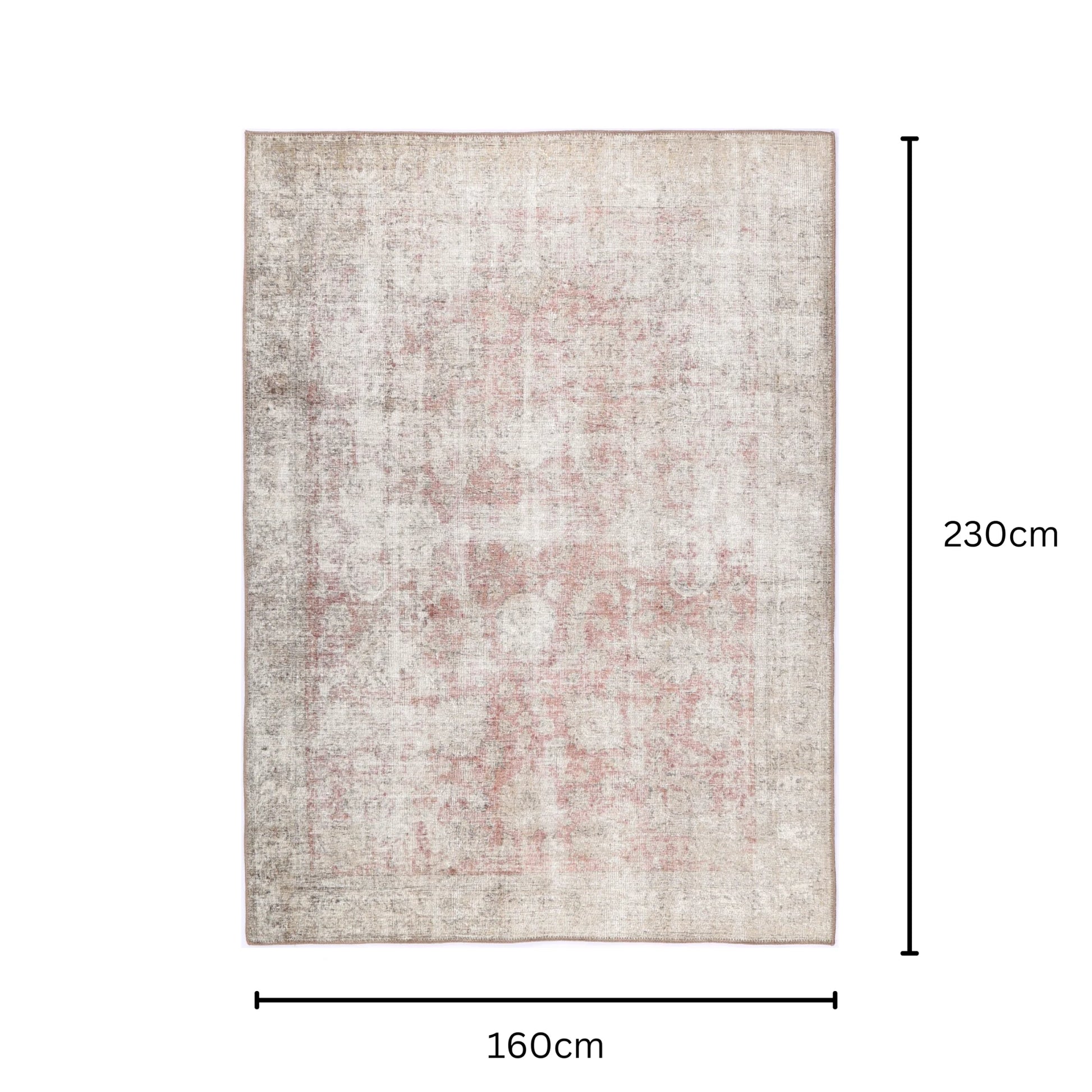 Dreamweaver Homestead Machine Washable Rug, Carmella Blush