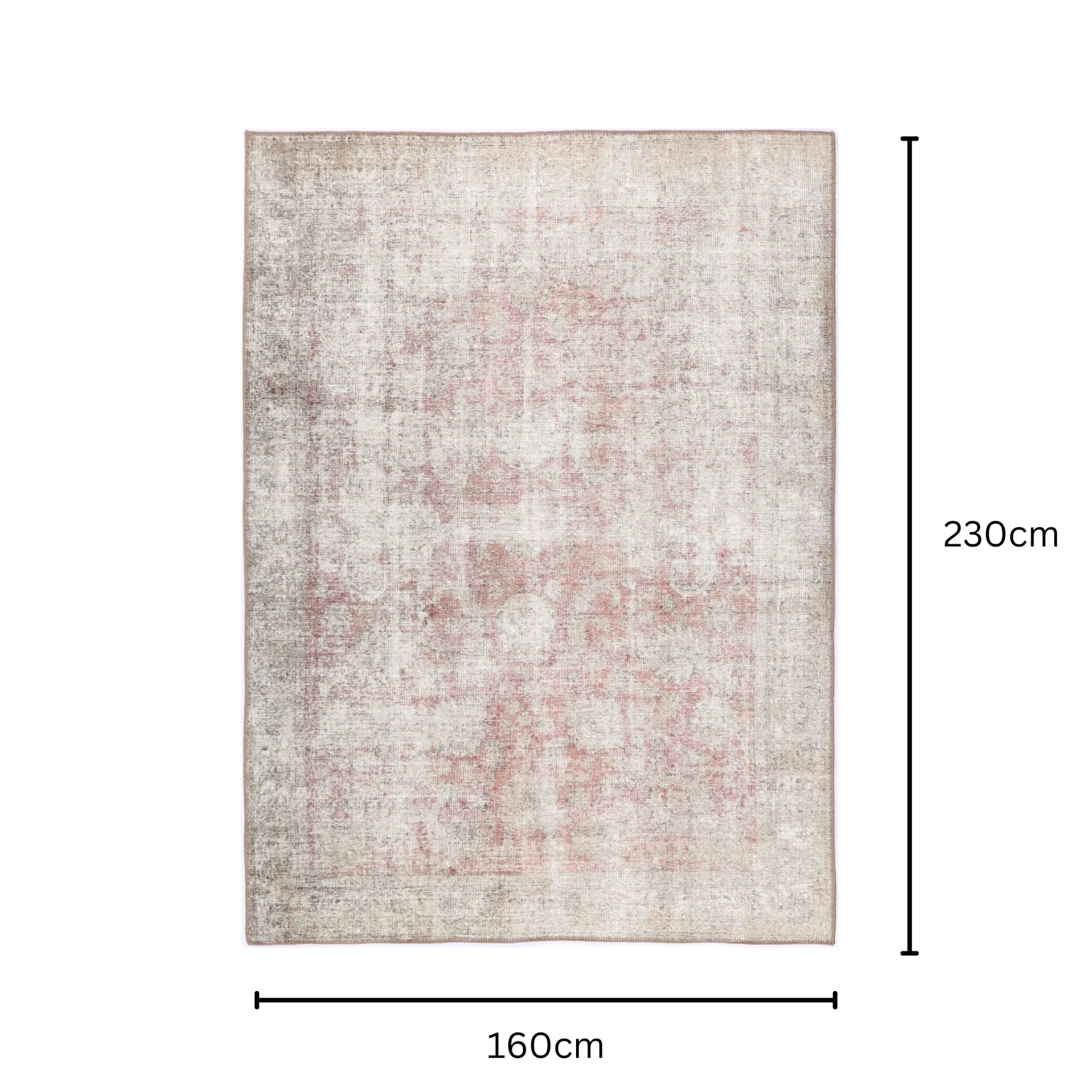 Dreamweaver Homestead Machine Washable Rug, Carmella Blush