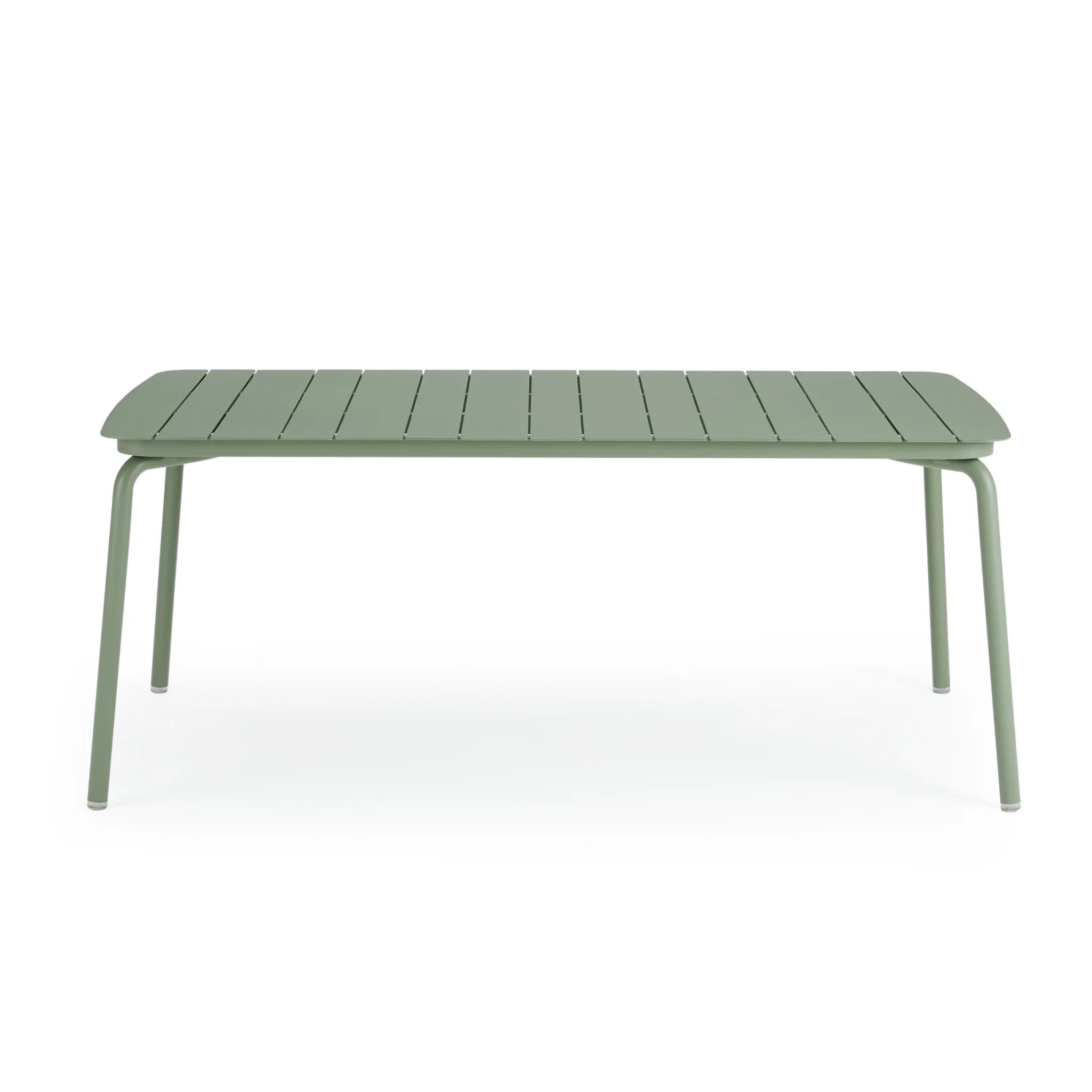 Wellmax Verano Outdoor Aluminium Rectangle Dining Table, Green
