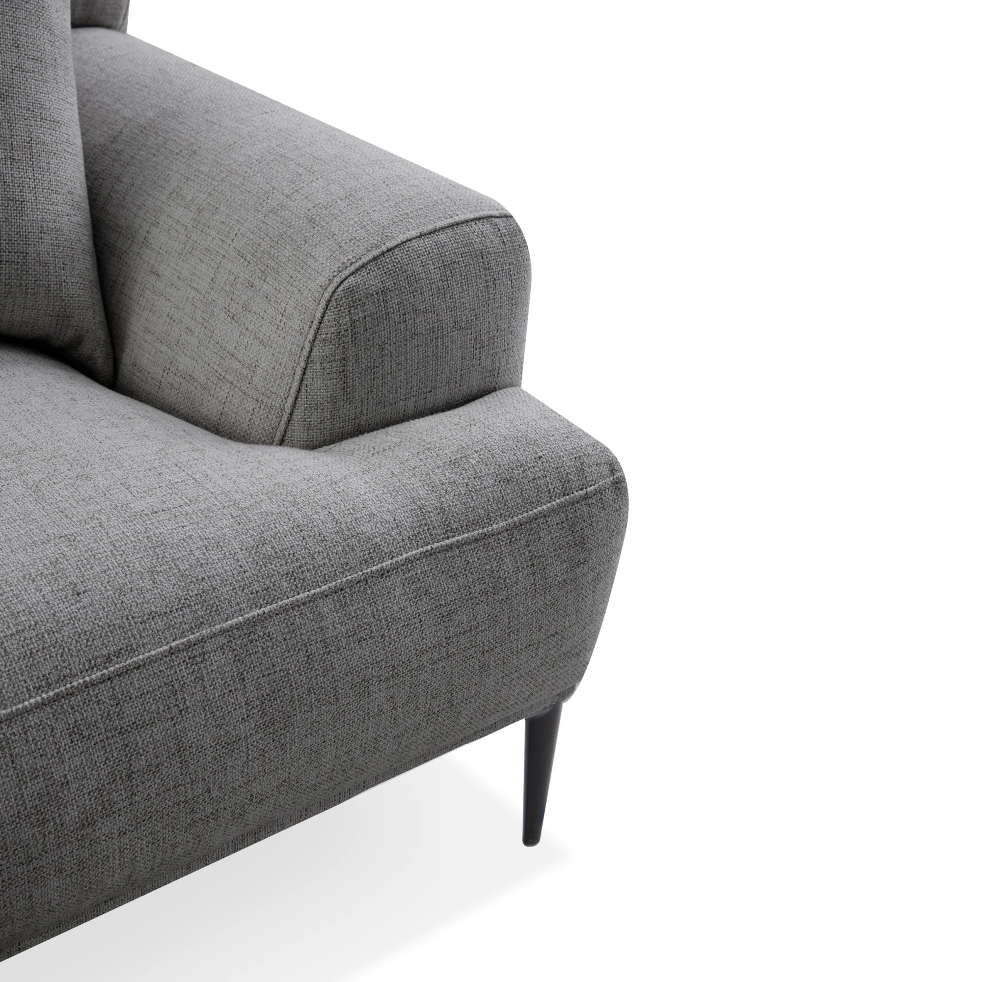 MODE Cielo 3.5-Seater Sofa with Chaise, Blue Grey
