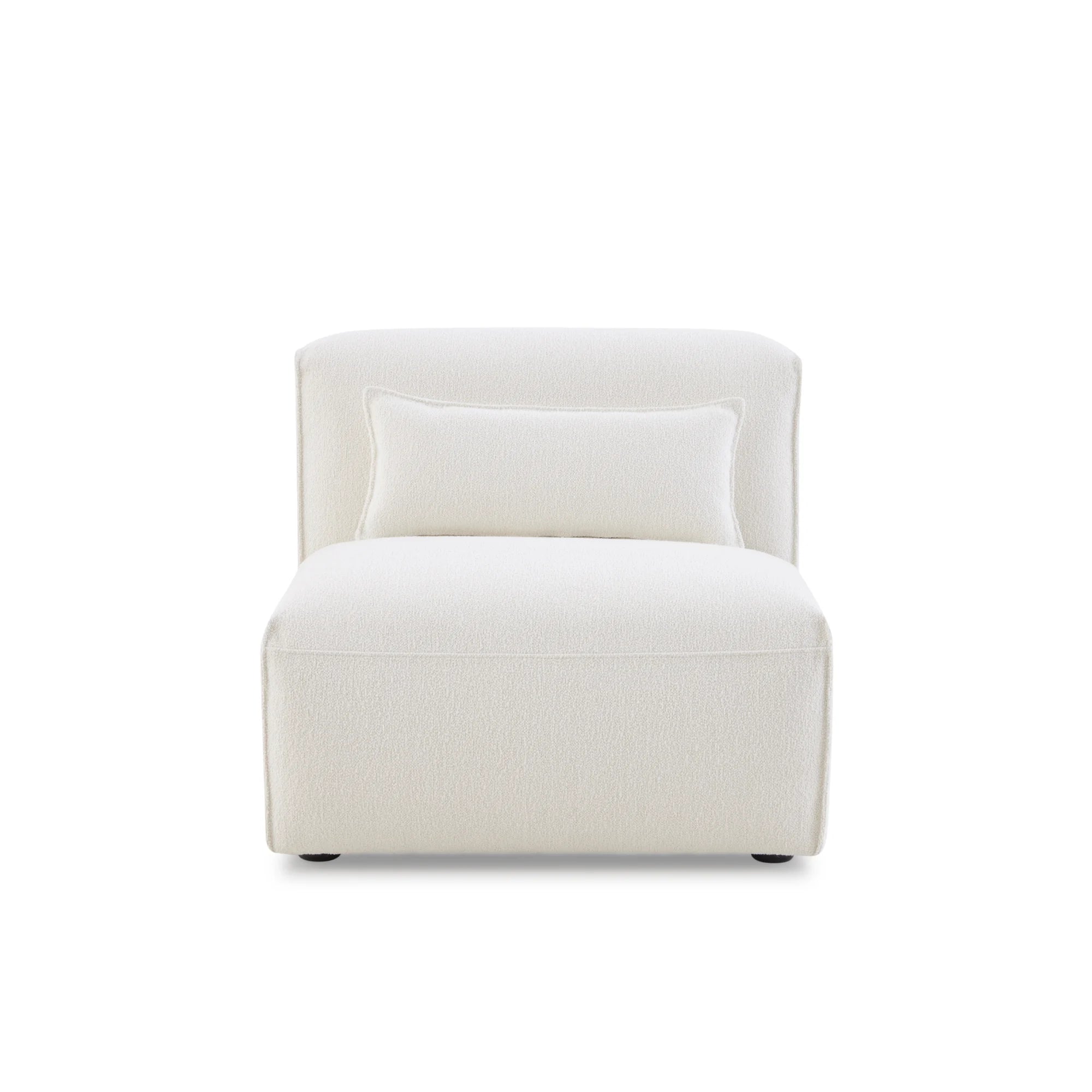 MODE Bravo 1-Seater Sofa Module, Boucle, Creamy White