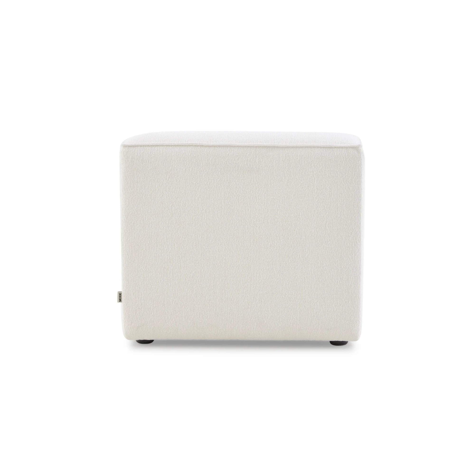 MODE Bravo 1-Seater Sofa Module, Boucle, Creamy White