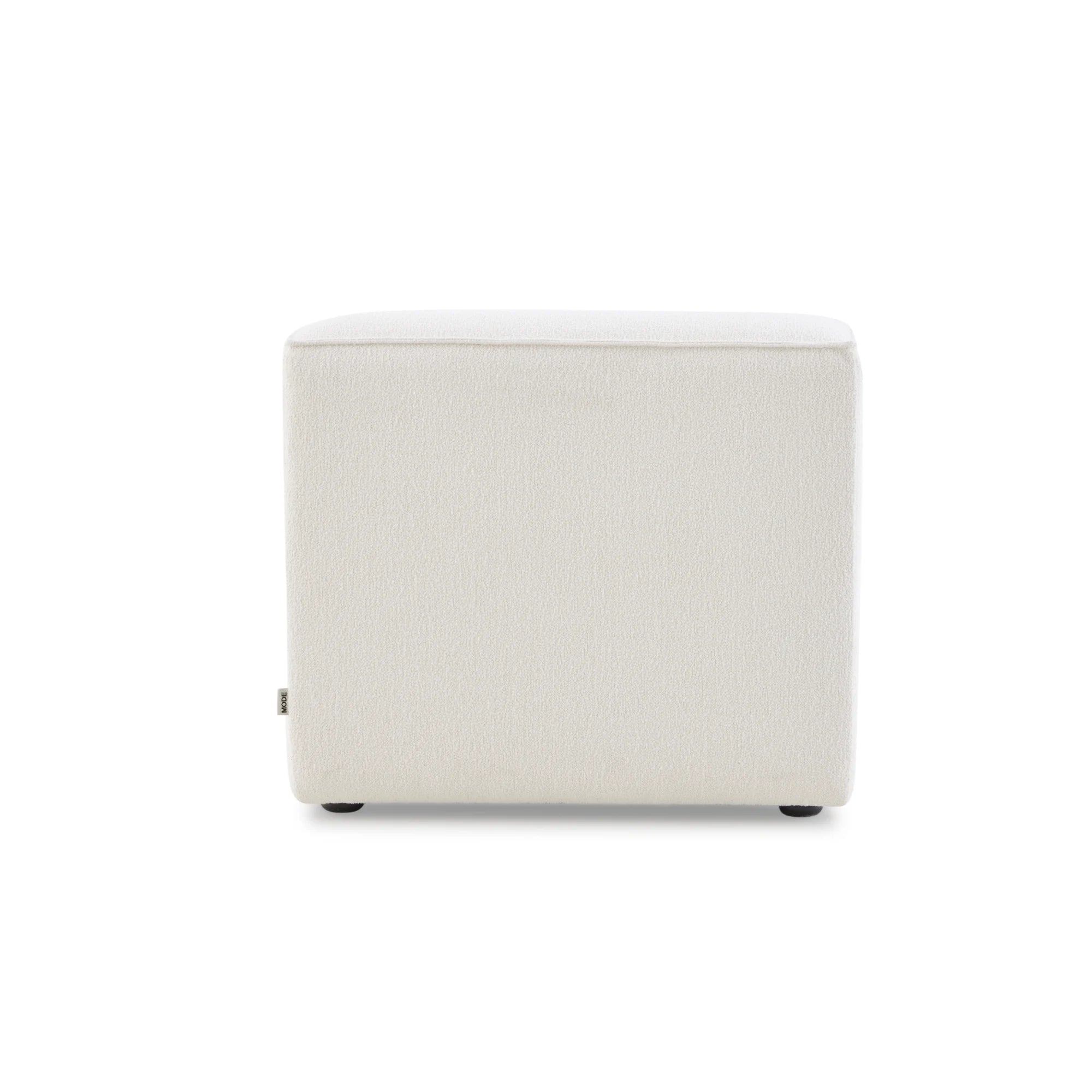 MODE Bravo 1-Seater Sofa Module, Boucle, Creamy White