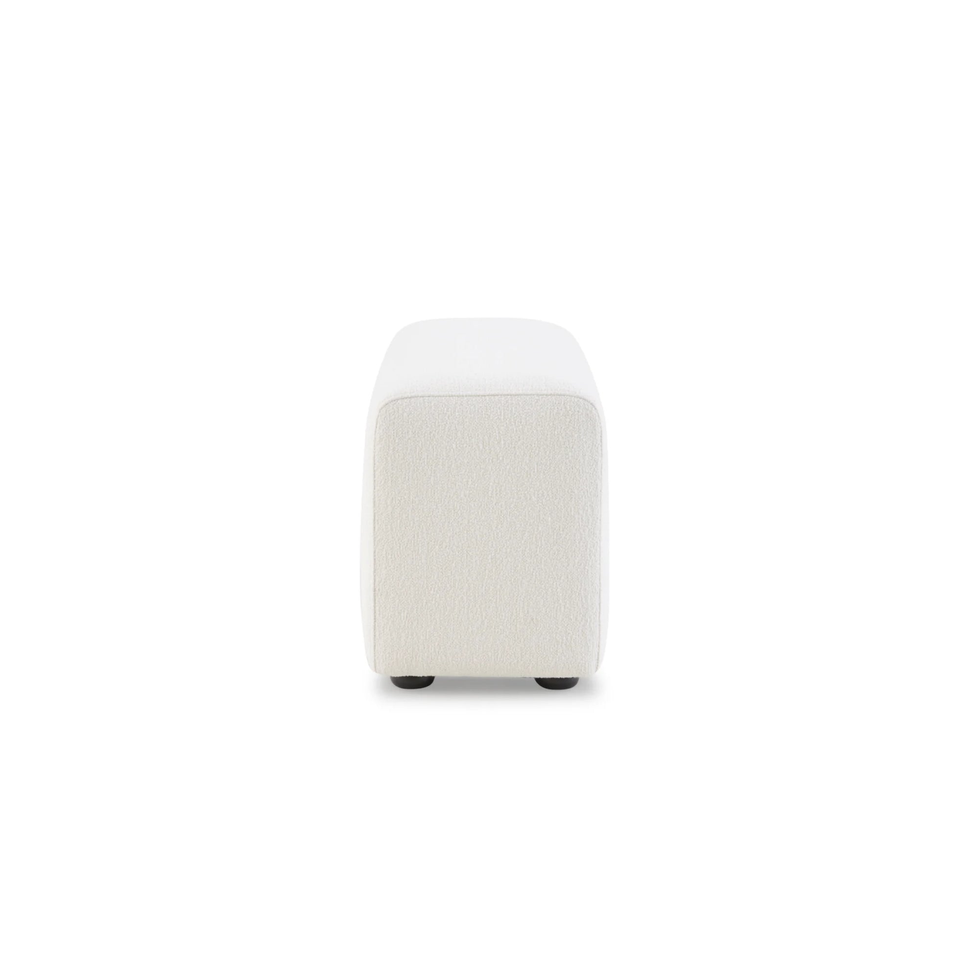 MODE Bravo Arm Sofa Module, Boucle, Creamy White