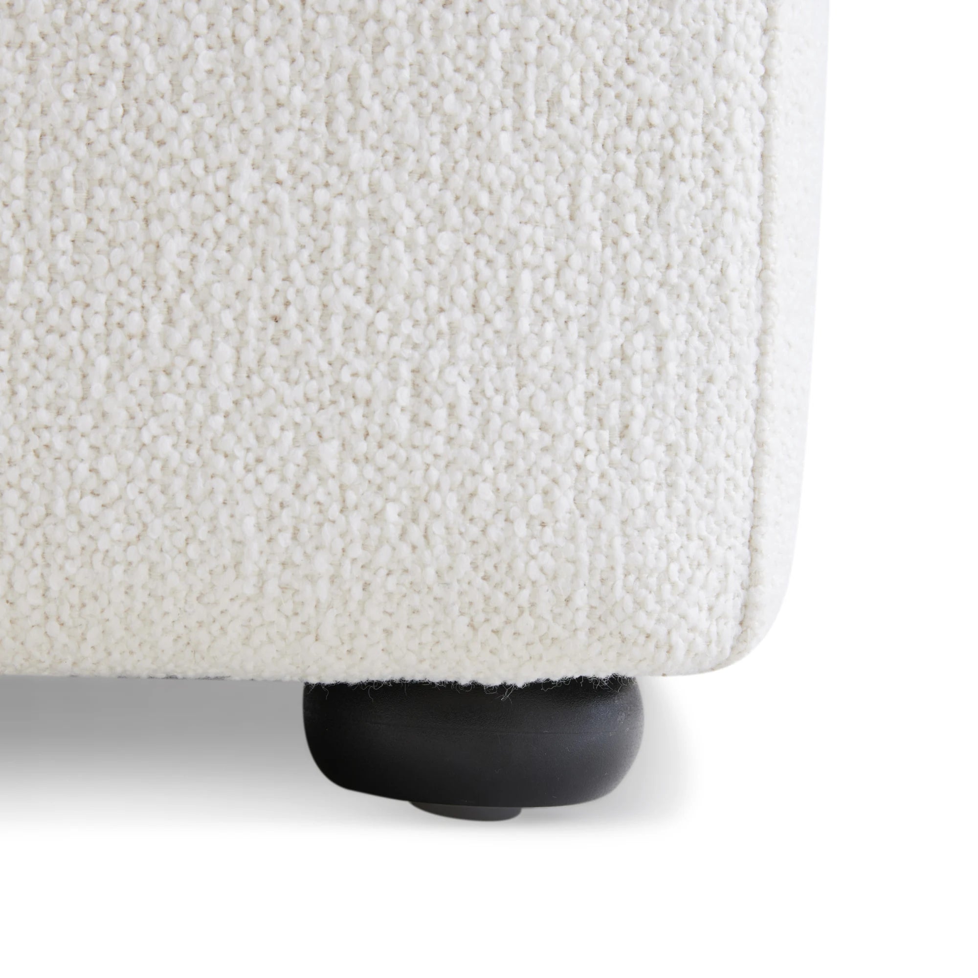 MODE Bravo Arm Sofa Module, Boucle, Creamy White