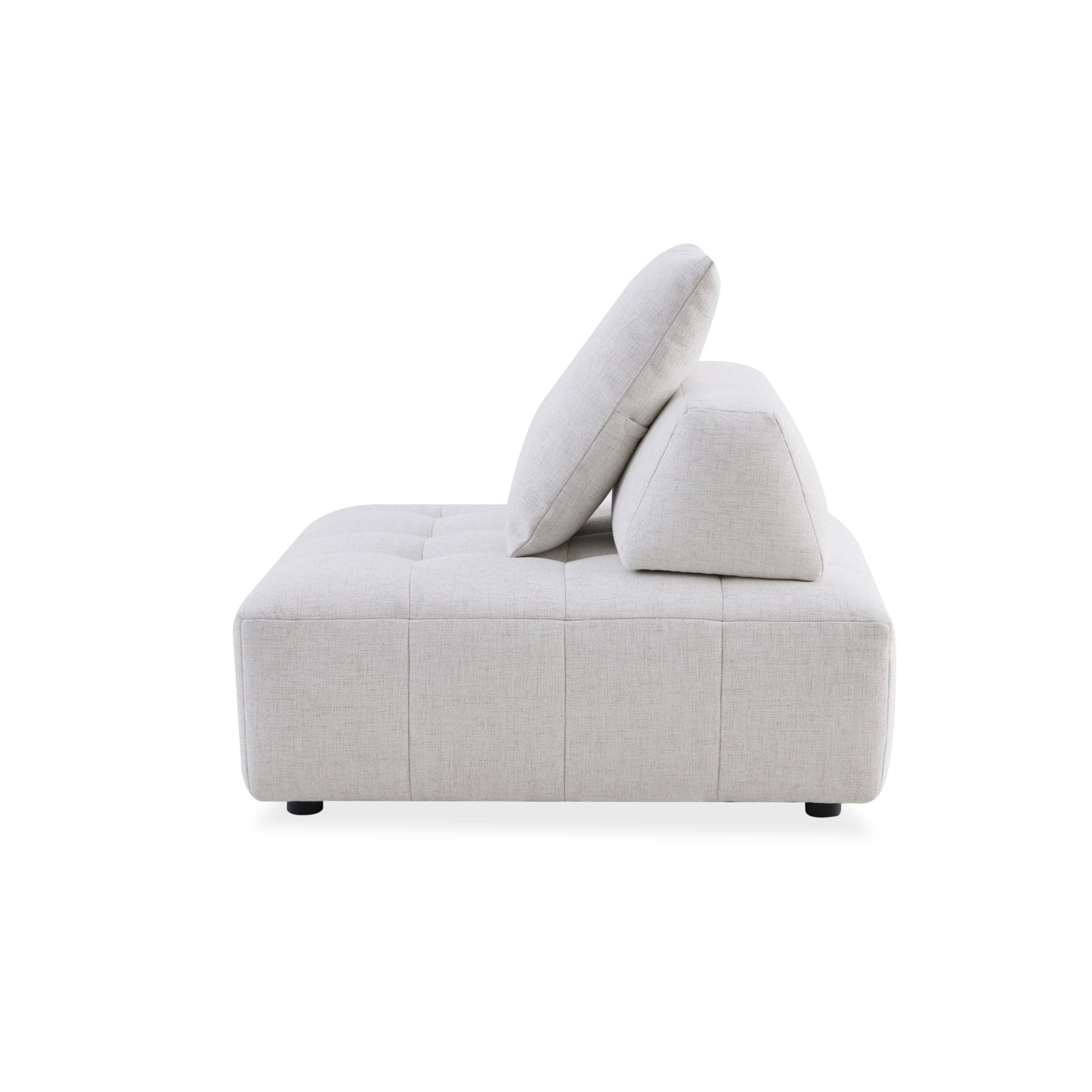 MODE Rubik 1-Seater Lounger Sofa, Oatmeal