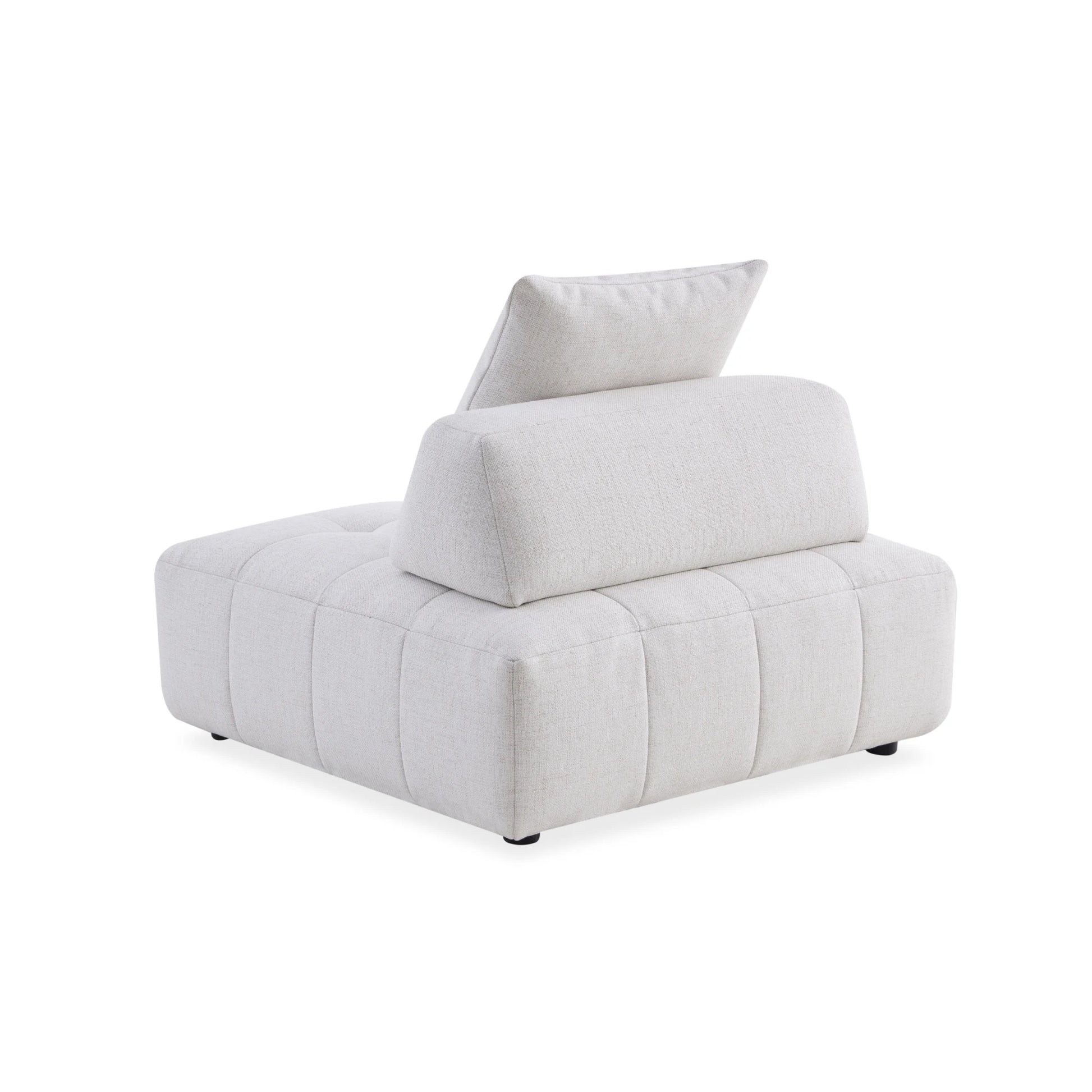 MODE Rubik 1-Seater Lounger Sofa, Oatmeal