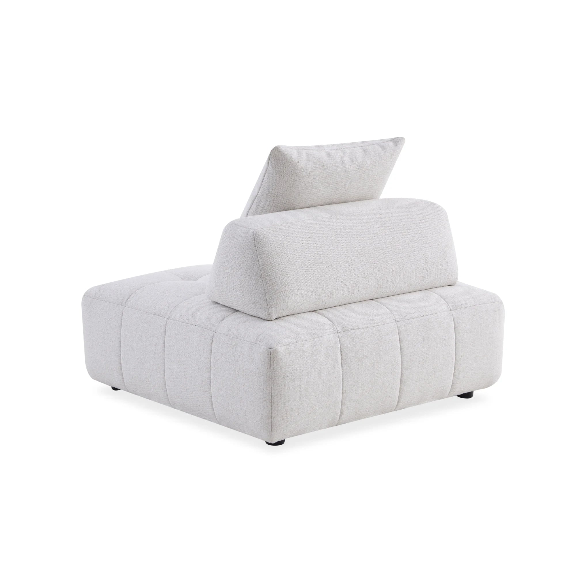 MODE Rubik 1-Seater Lounger Sofa, Oatmeal