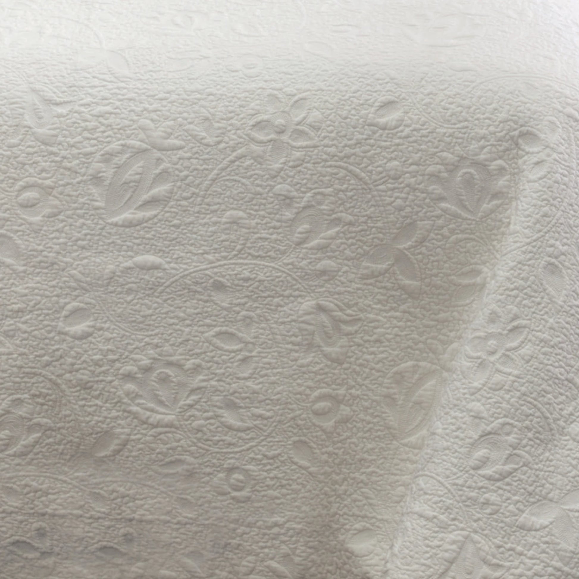 SAVONA Chantel European Pillowcase, White