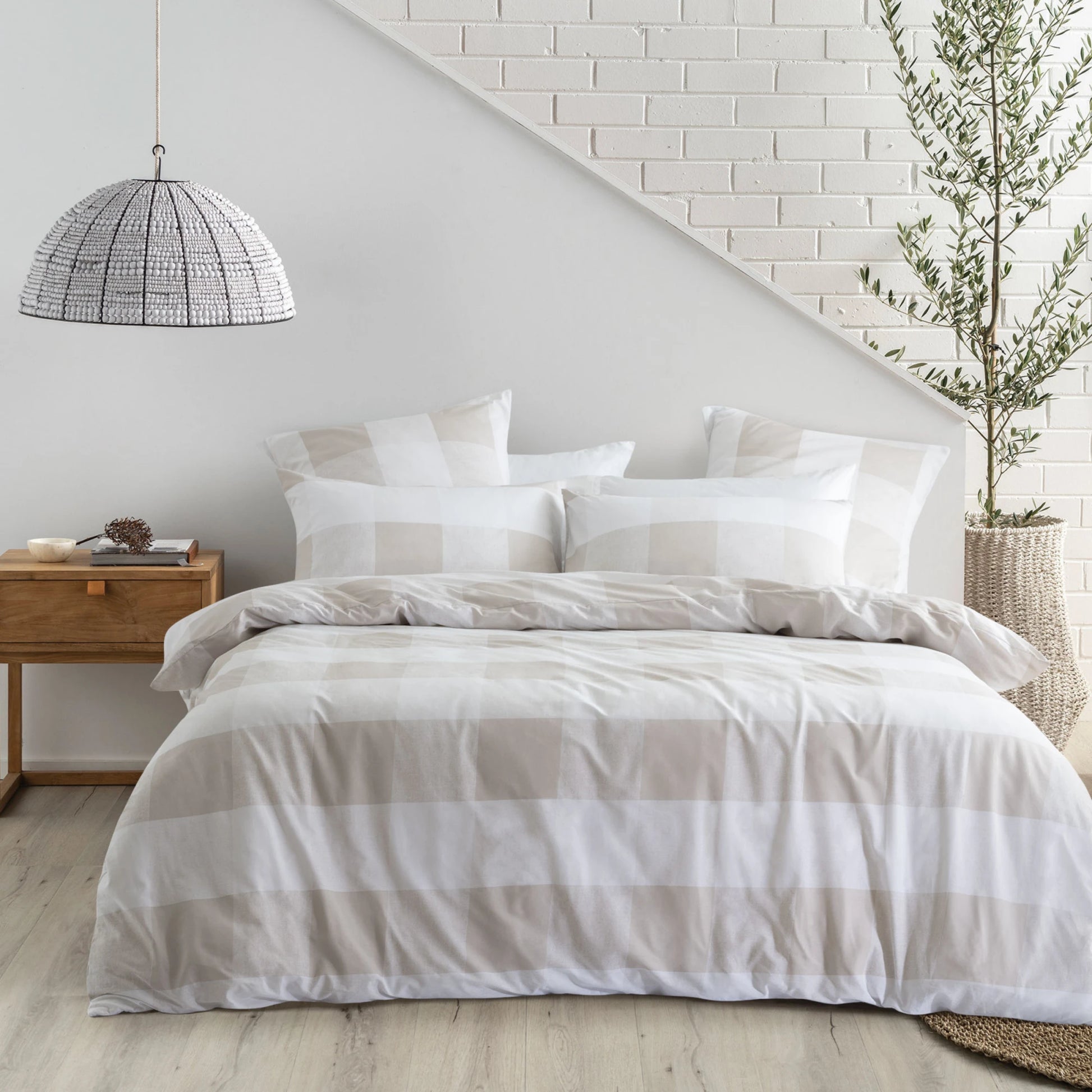 Nu Edition Alec Duvet Cover Set, Mushroom