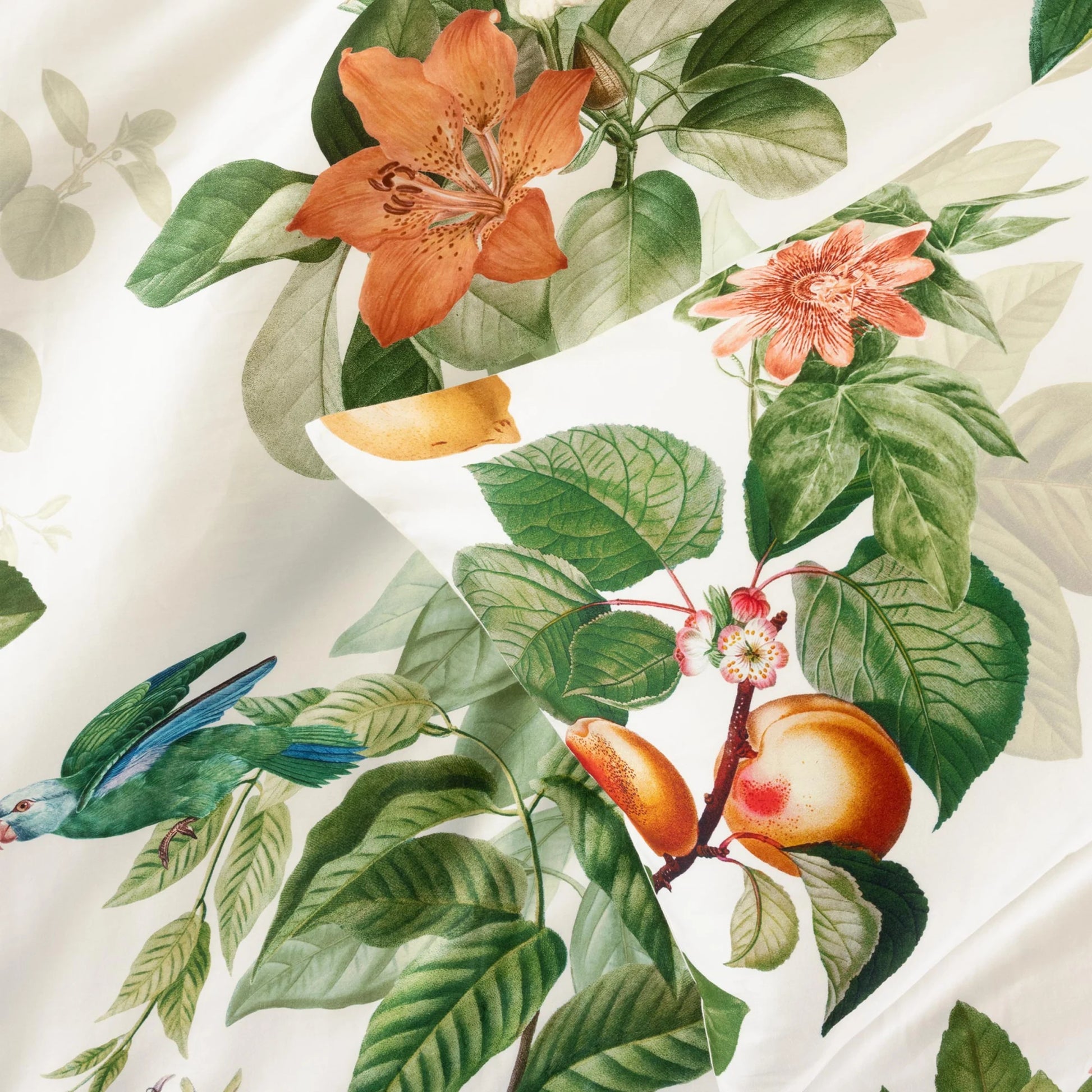Savona Amalfi Duvet Cover Set, Vanilla