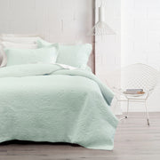 SAVONA Chantel Bedspread, Duckegg, NZ Single