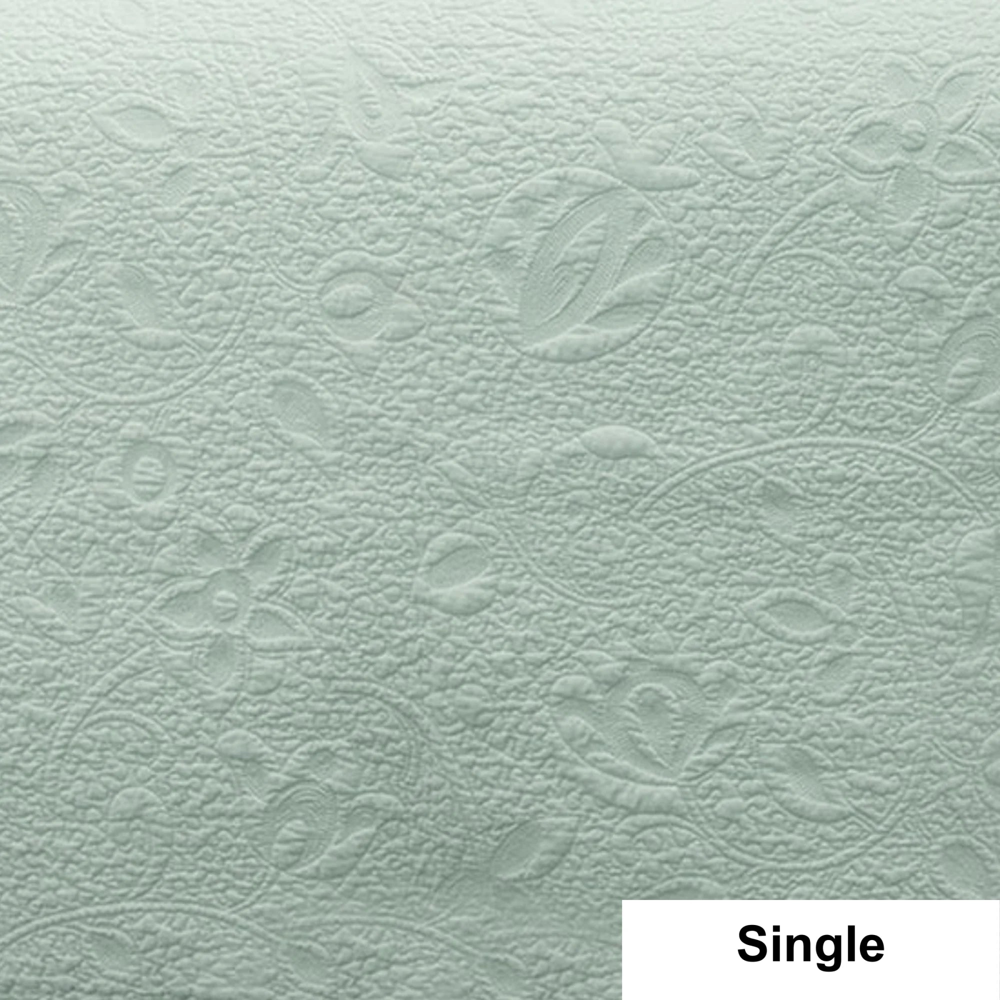 SAVONA Chantel Bedspread, Duckegg, NZ Single