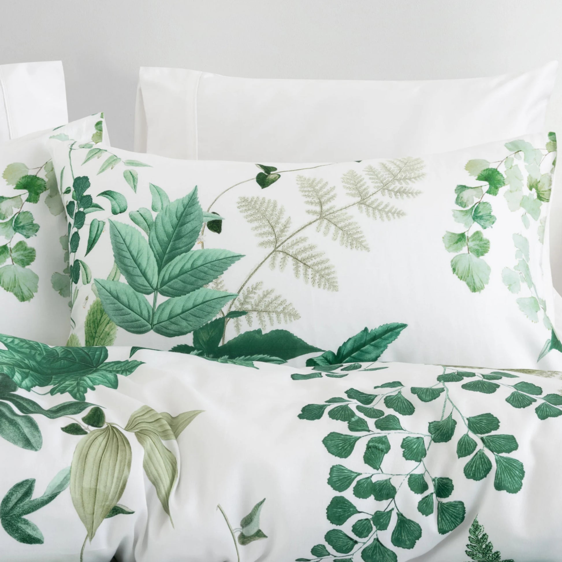 Savona Freya Duvet Cover Set, White