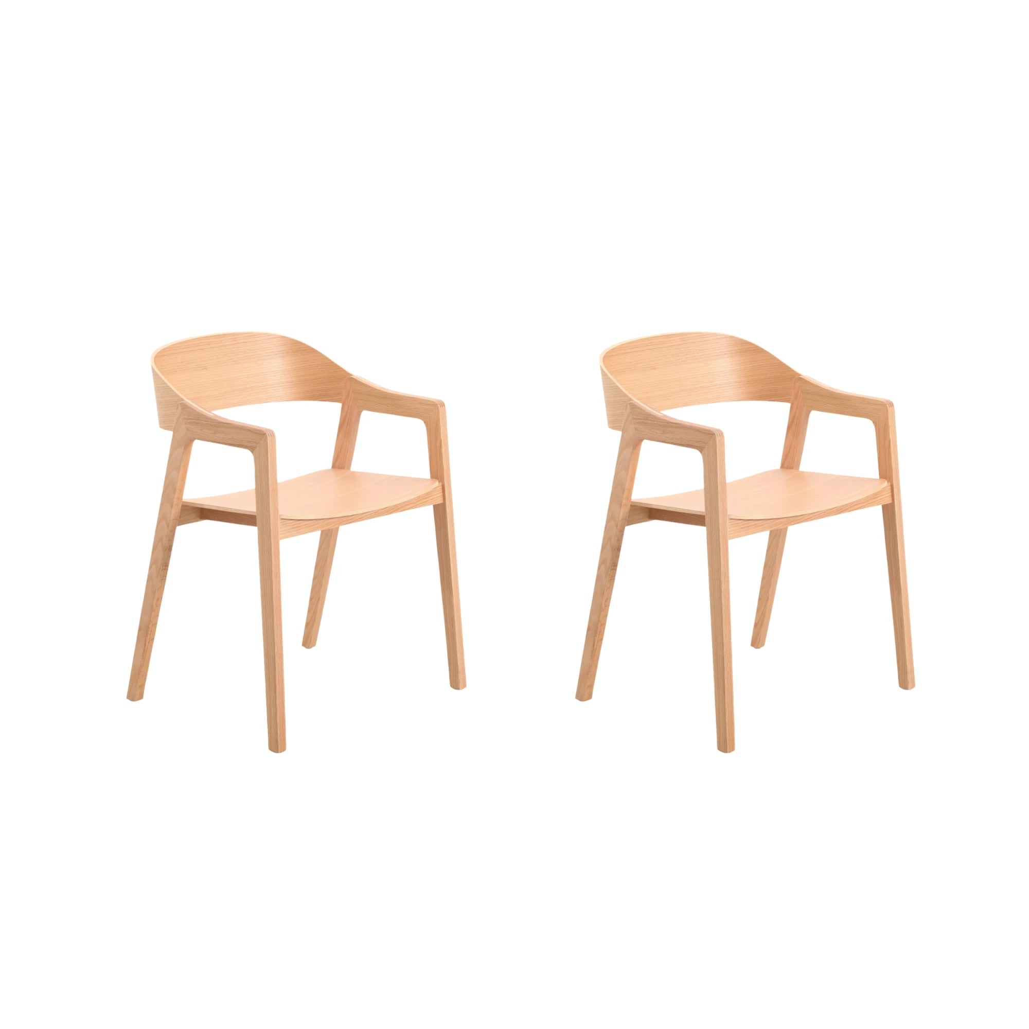 MODE Bowa Dining Chairs, Set of 2