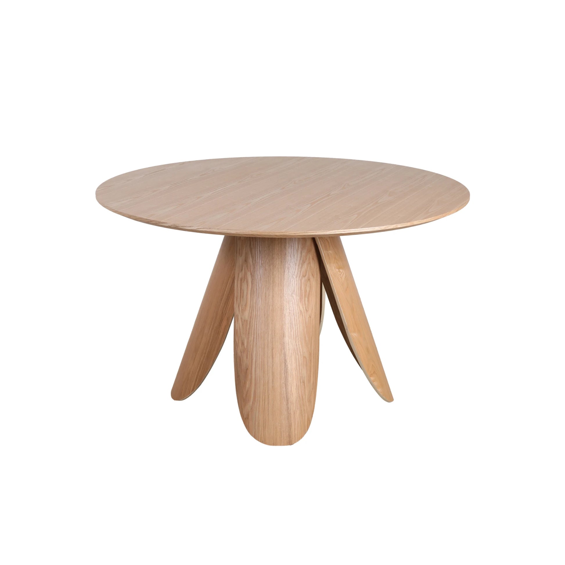 MODE Elara Round Dining Table 120cm, Natural Wood
