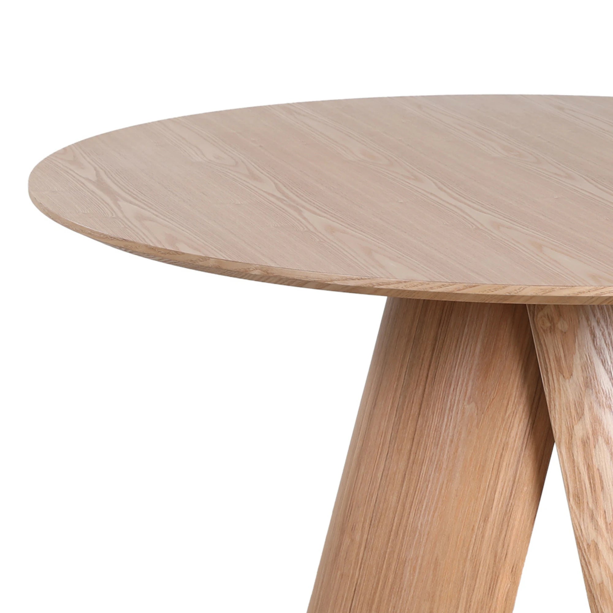 MODE Elara Round Dining Table 120cm, Natural Wood